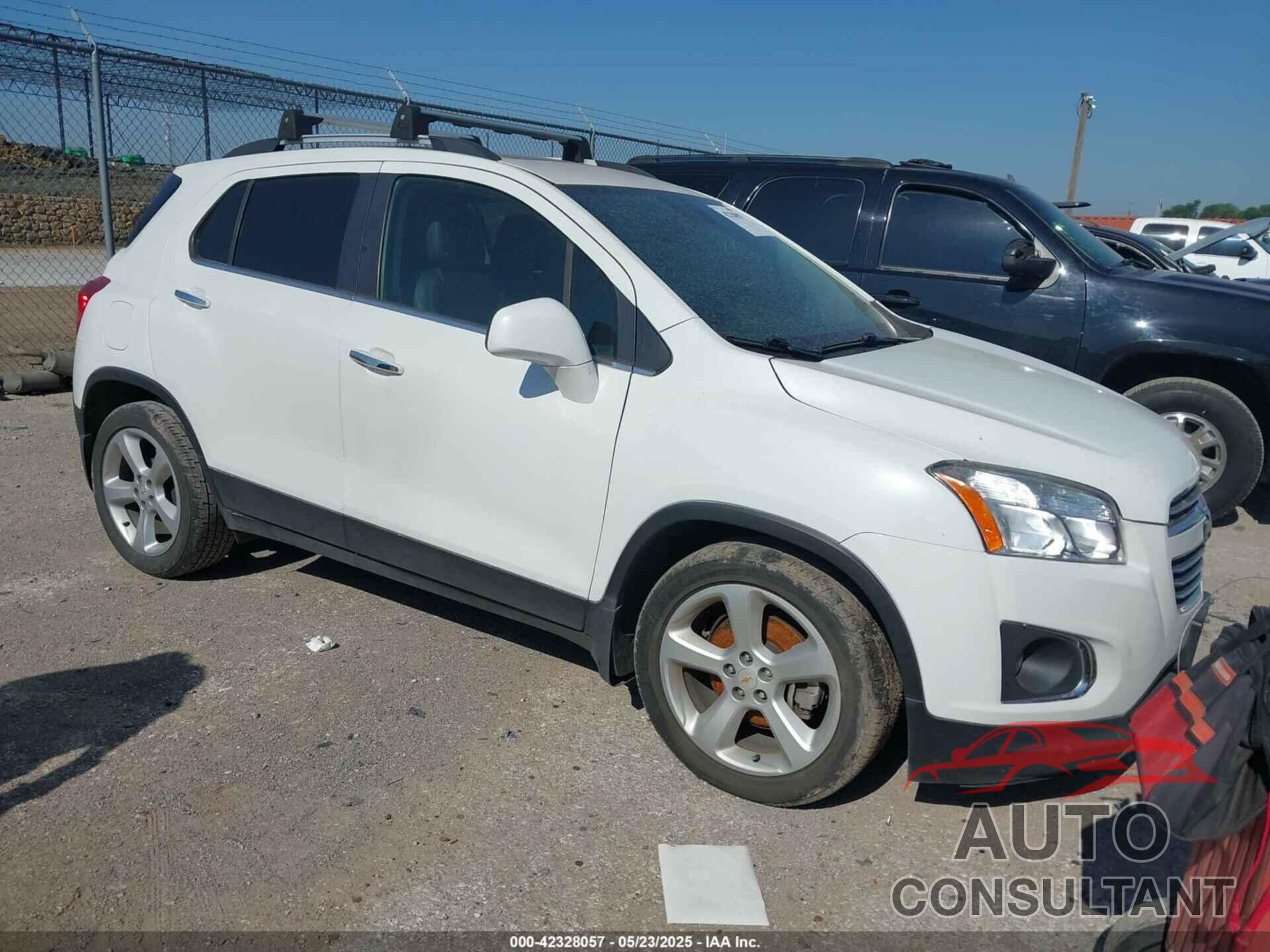 CHEVROLET TRAX 2015 - KL7CJNSBXFB258266
