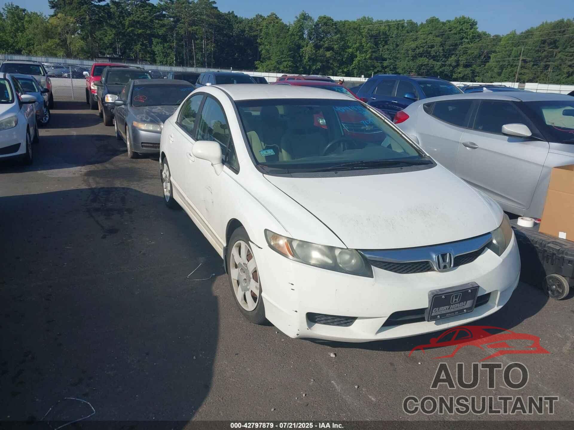 HONDA CIVIC 2011 - 19XFA1F58BE023200