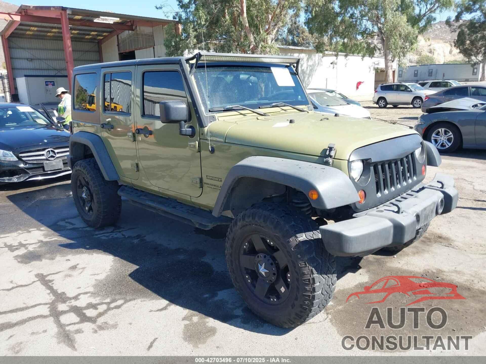 JEEP WRANGLER UNLIMITED 2013 - 1C4BJWDG9DL632774
