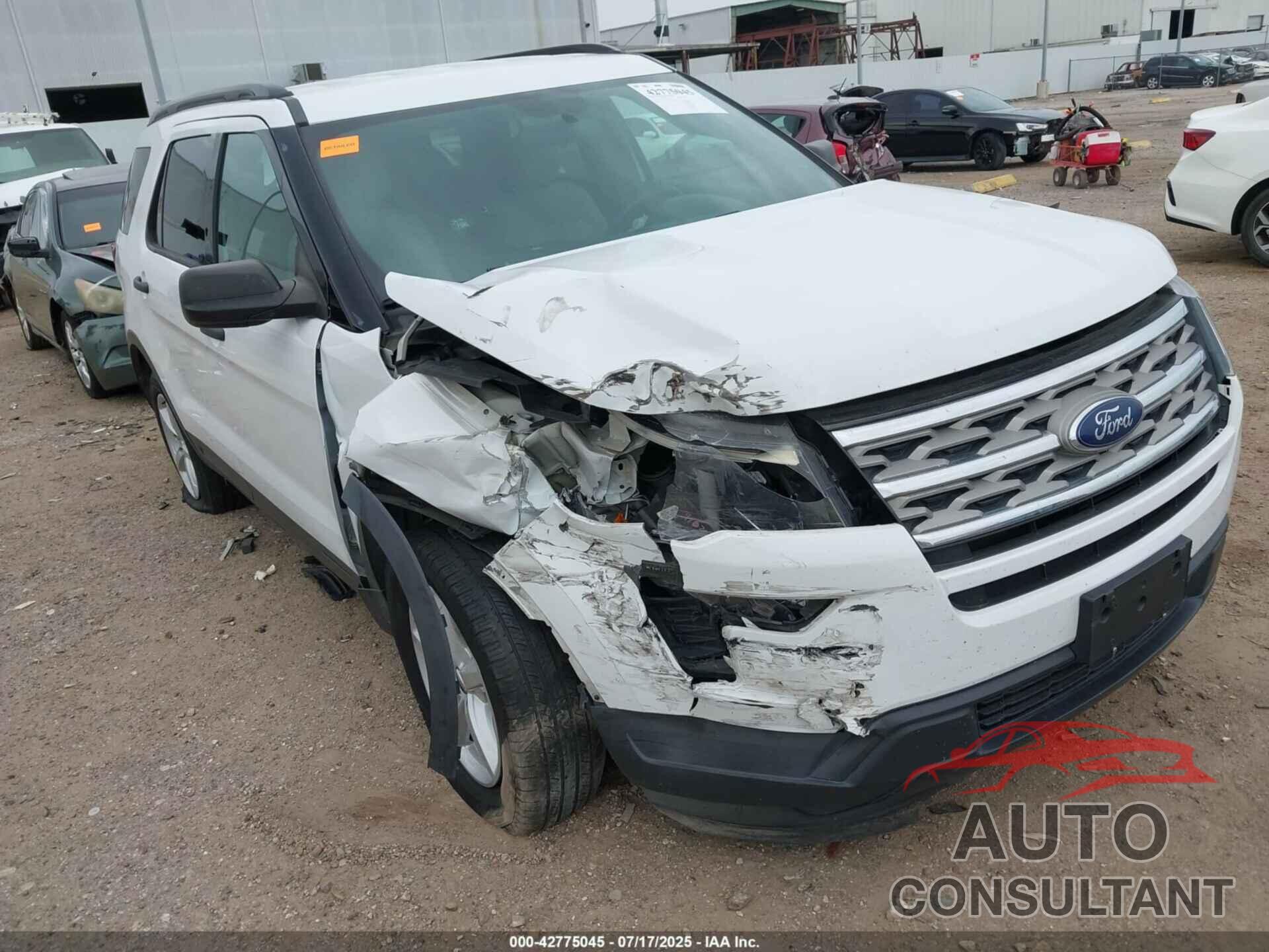FORD EXPLORER 2018 - 1FM5K7B83JGA00008