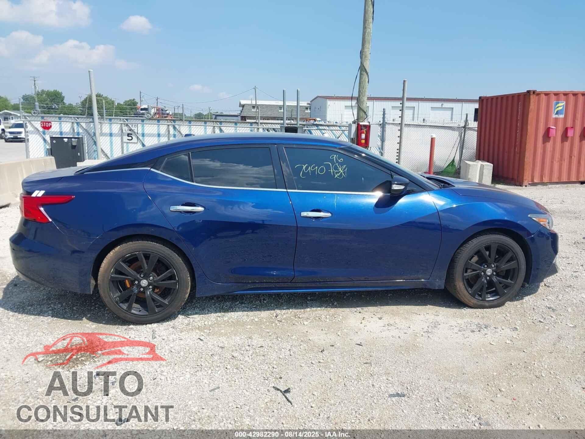 NISSAN MAXIMA 2018 - 1N4AA6AP2JC360747