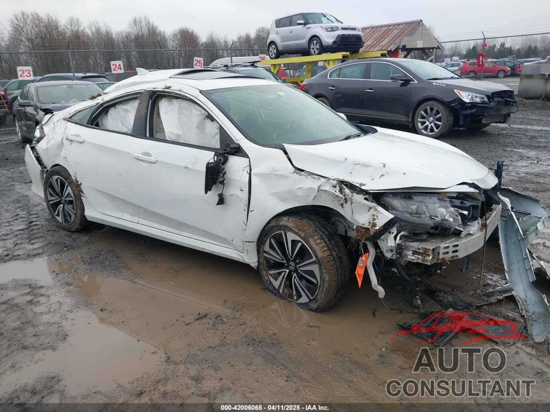HONDA CIVIC 2017 - 2HGFC1F38HH645545