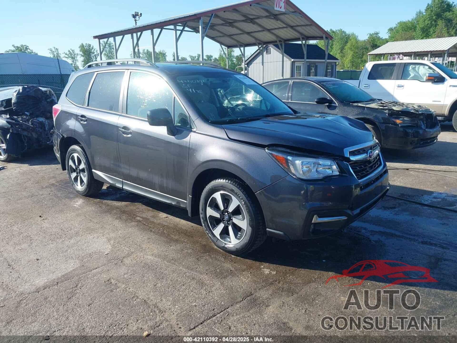 SUBARU FORESTER 2018 - JF2SJAGC0JH598882