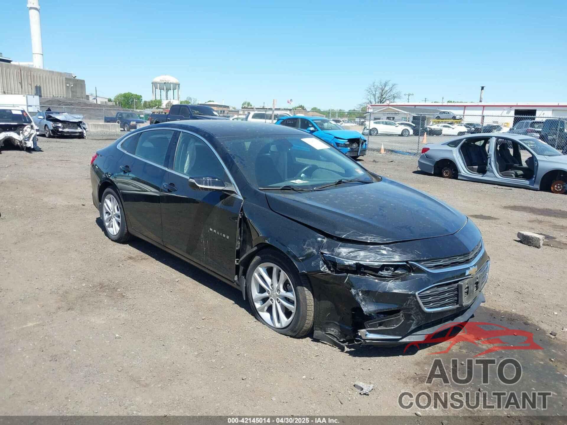 CHEVROLET MALIBU 2017 - 1G1ZE5ST3HF109728