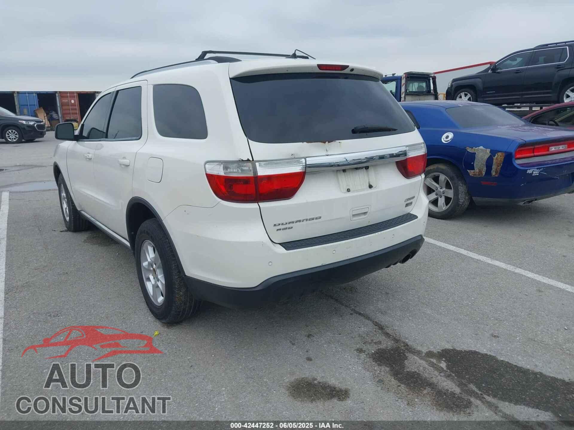 DODGE DURANGO 2012 - 1C4RDJDG5CC107573