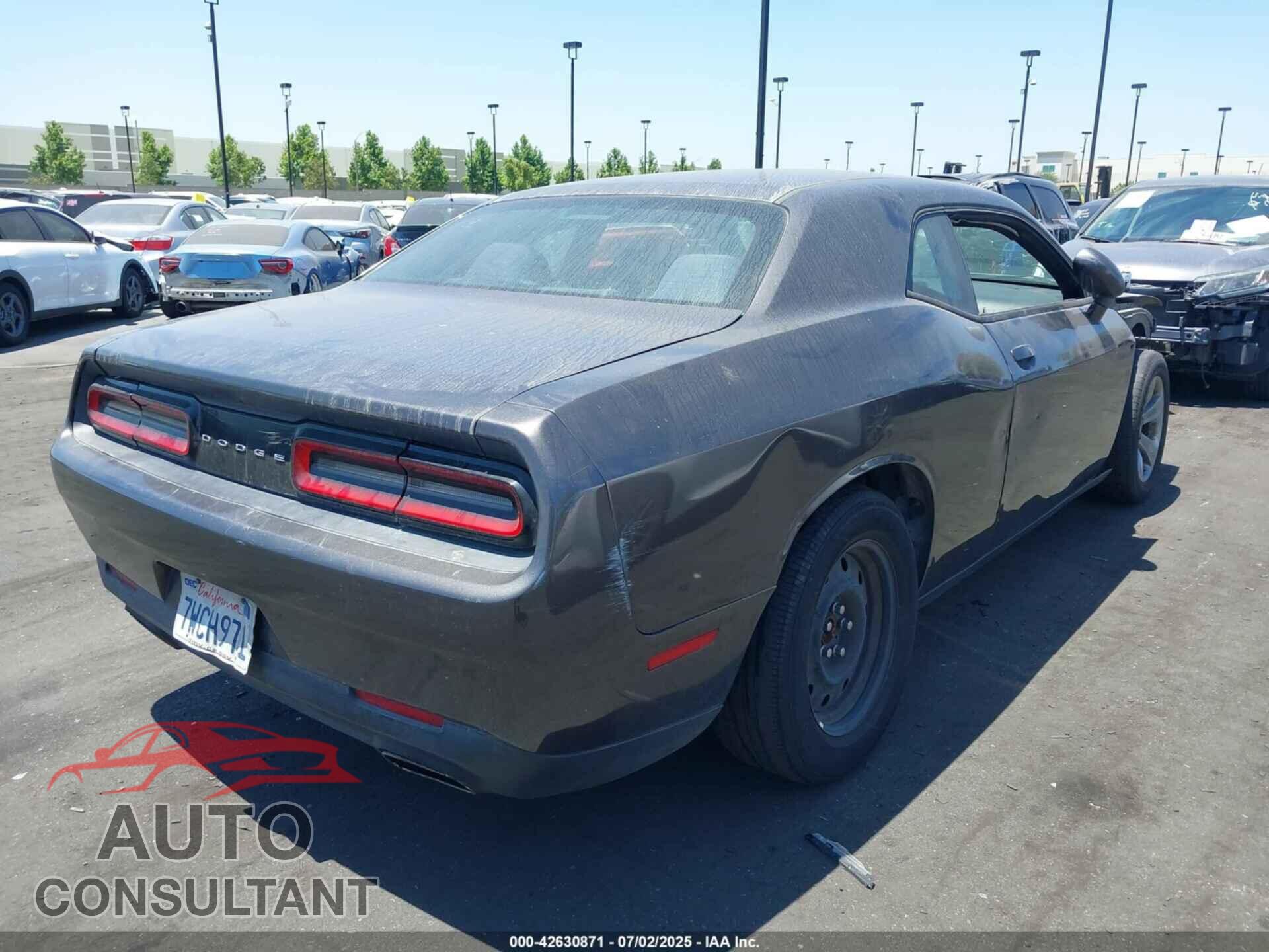 DODGE CHALLENGER 2016 - 2C3CDZAG1GH353732