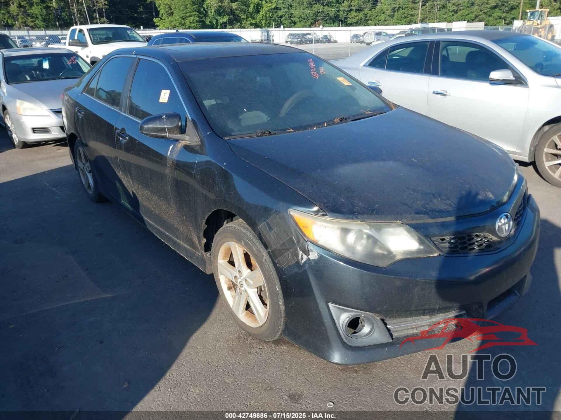 TOYOTA CAMRY 2012 - 4T1BF1FK6CU586704