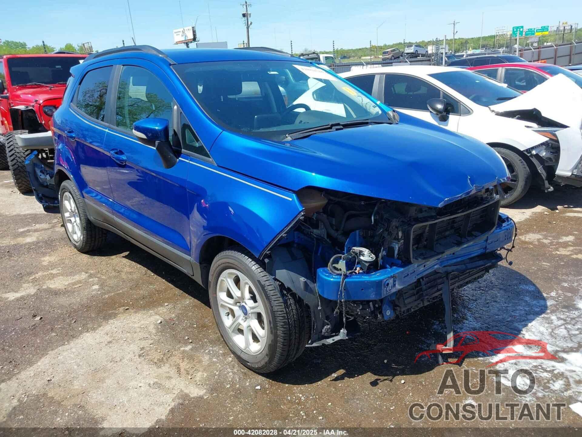 FORD ECOSPORT 2020 - MAJ3S2GE6LC344672