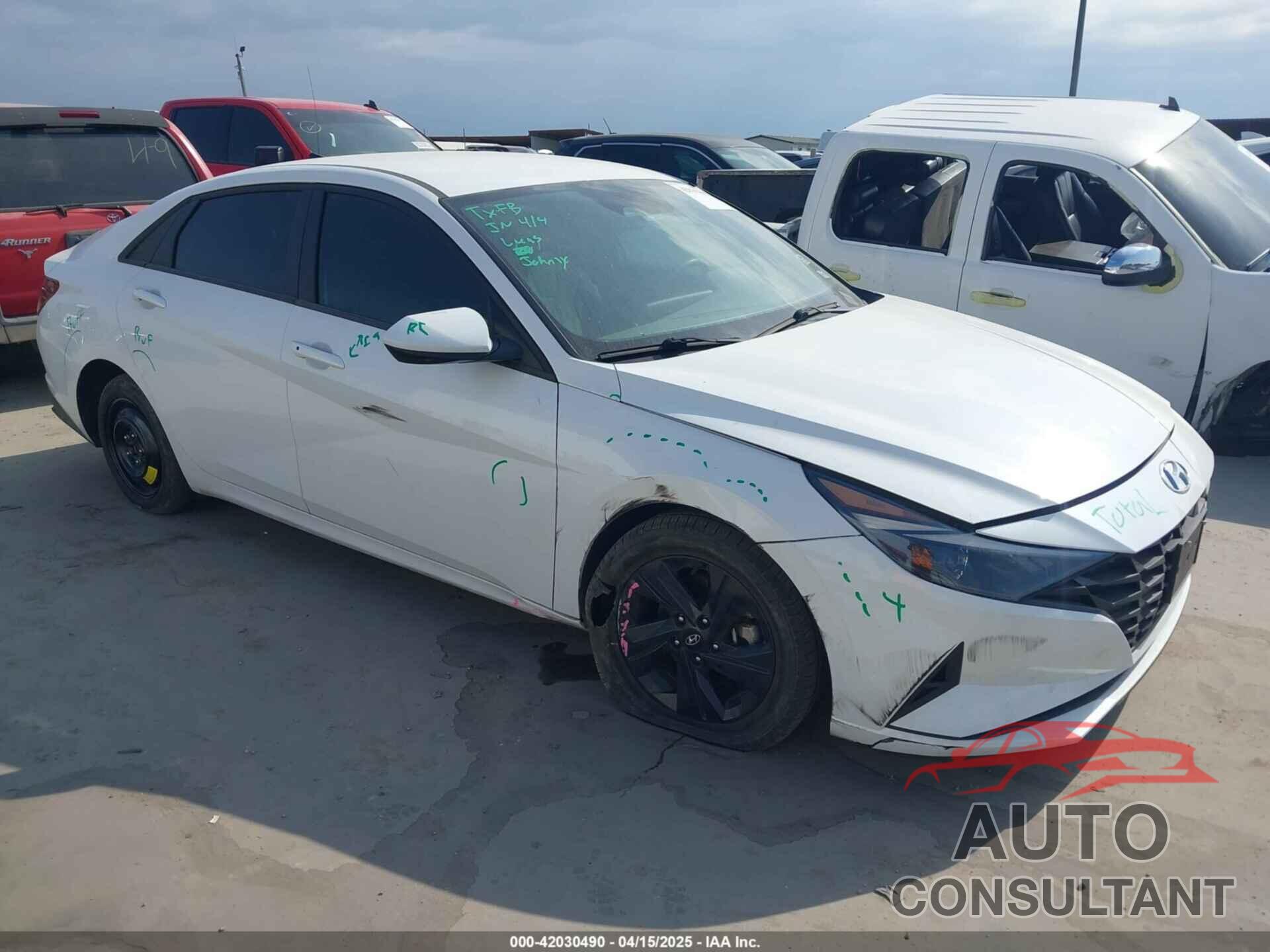 HYUNDAI ELANTRA 2021 - 5NPLM4AG6MH052410