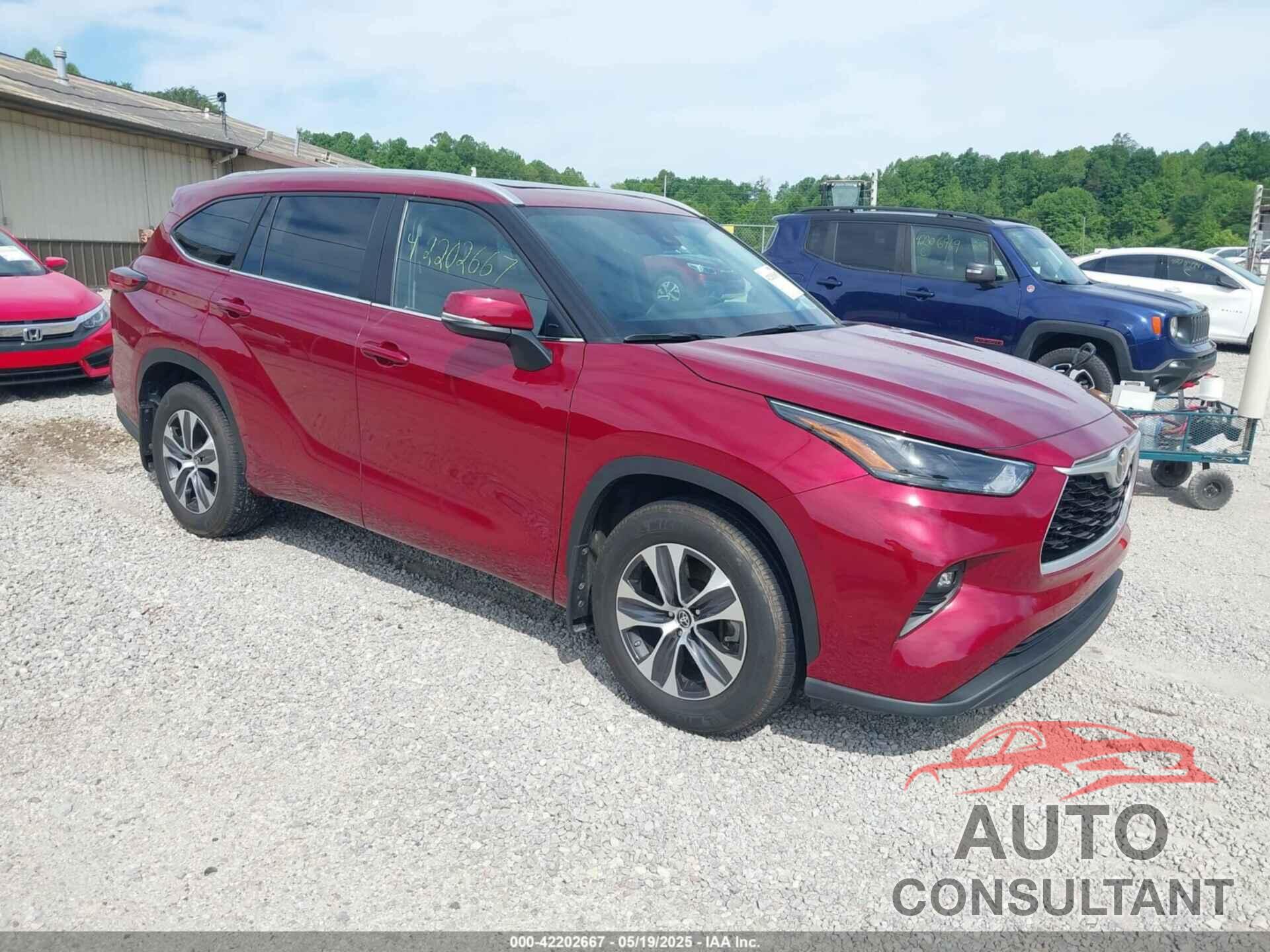 TOYOTA HIGHLANDER 2023 - 5TDKDRAH8PS026410
