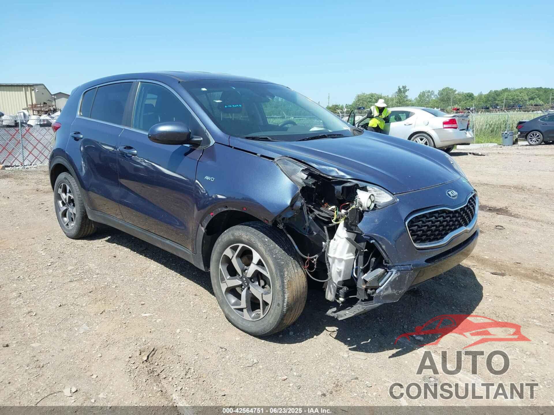 KIA SPORTAGE 2021 - KNDPMCAC9M7843253