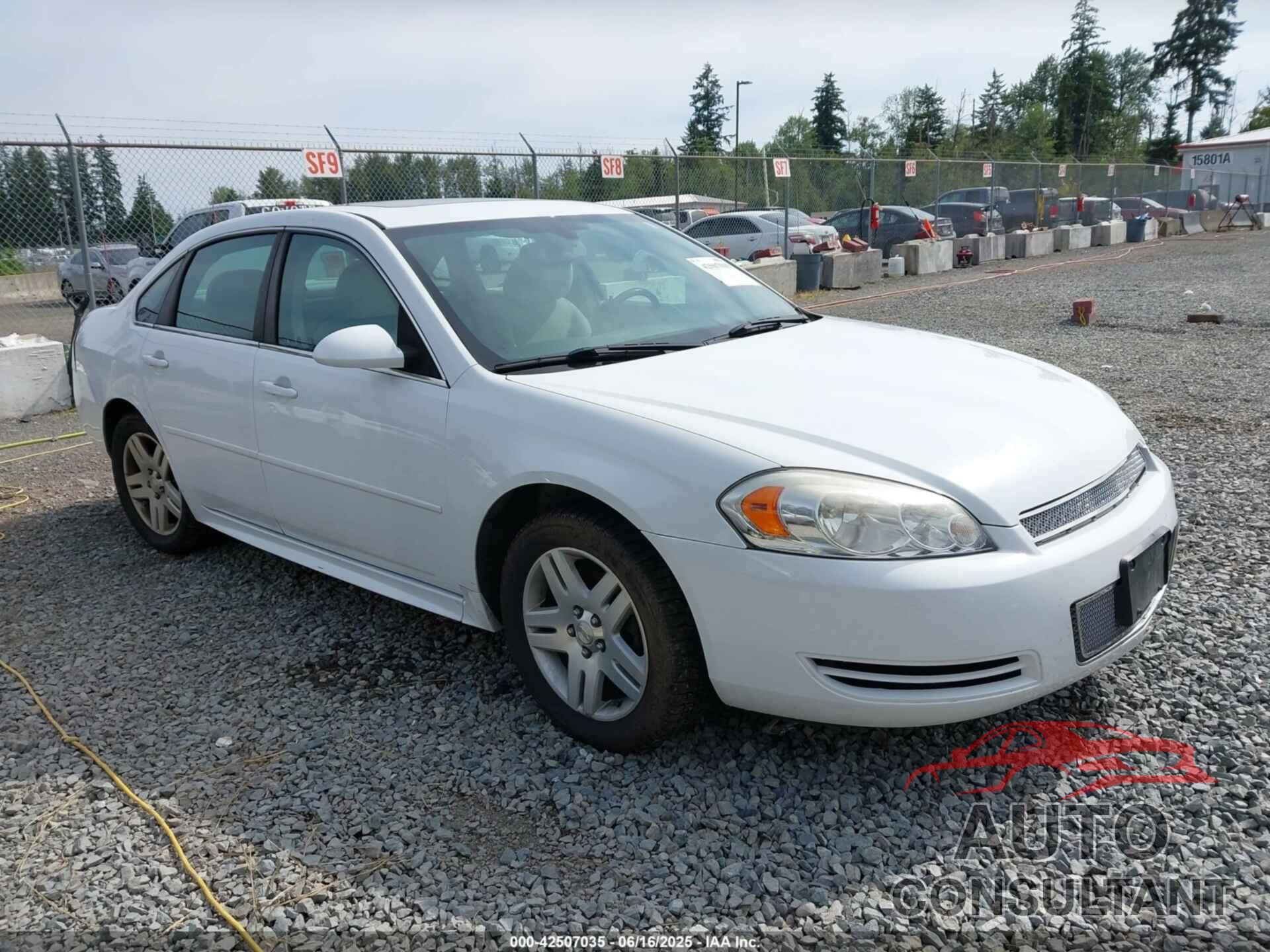 CHEVROLET IMPALA LIMITED 2014 - 2G1WB5E36E1149120