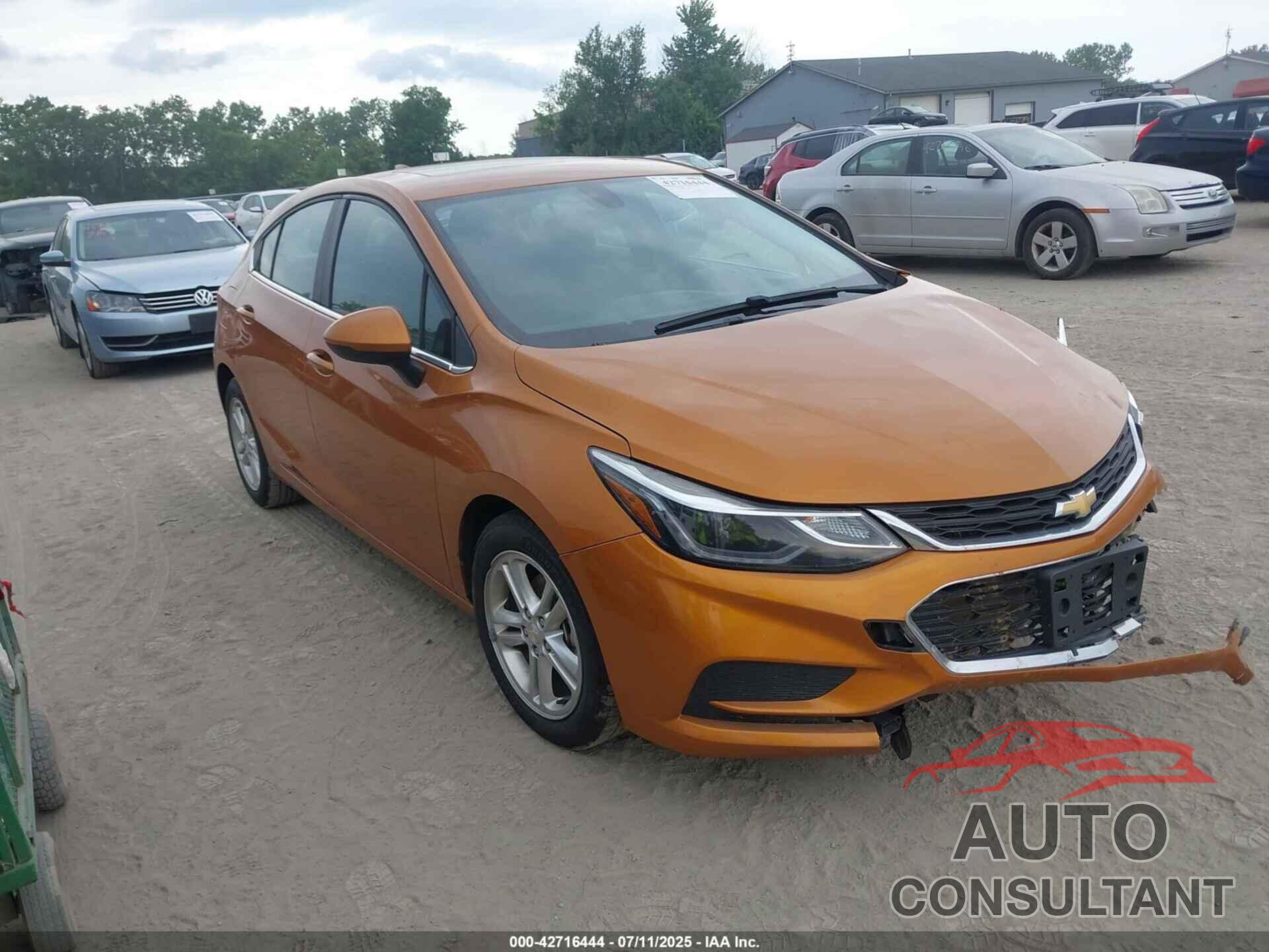 CHEVROLET CRUZE 2017 - 3G1BE6SM3HS592455