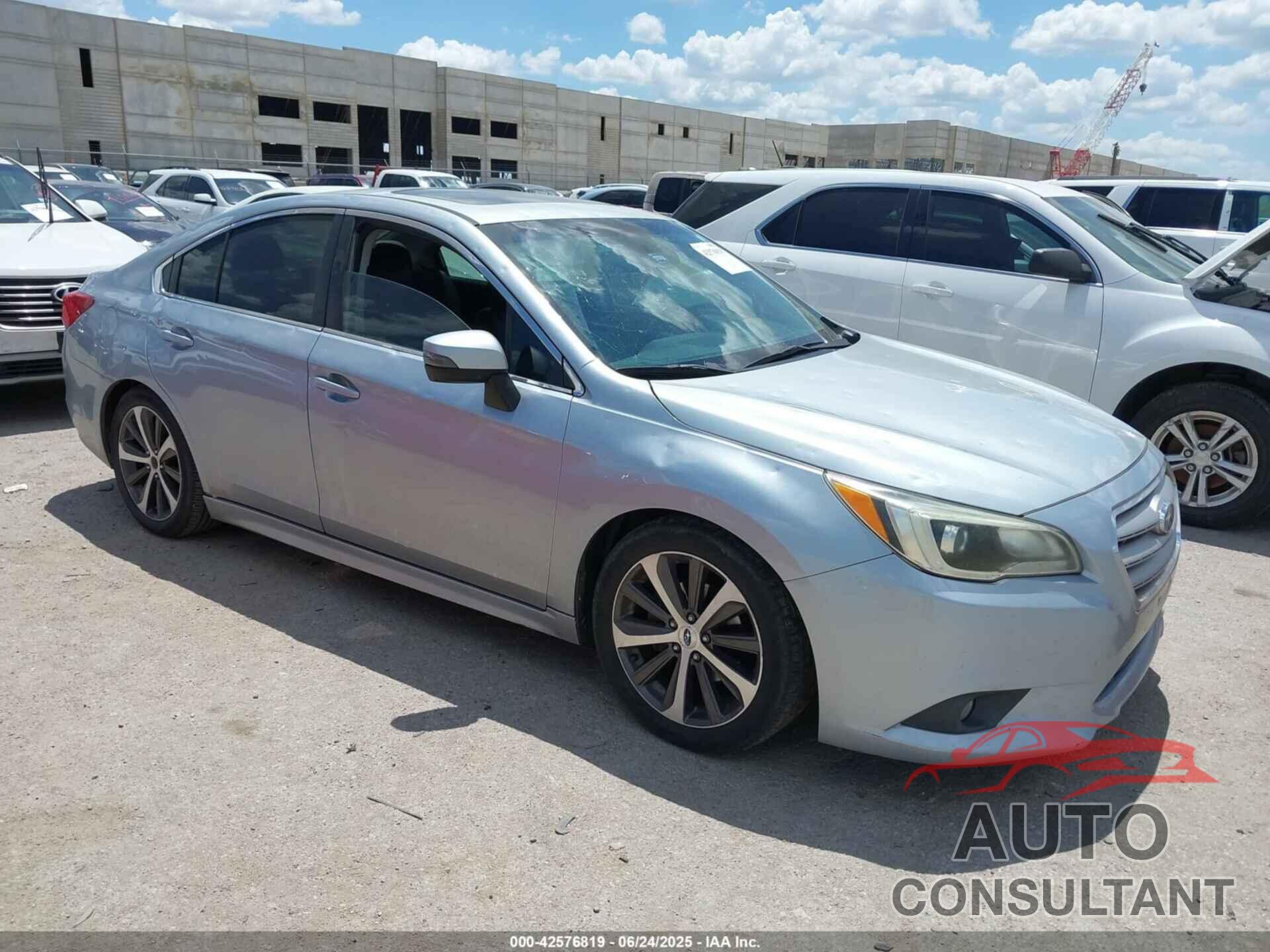 SUBARU LEGACY 2015 - 4S3BNAN67F3019486