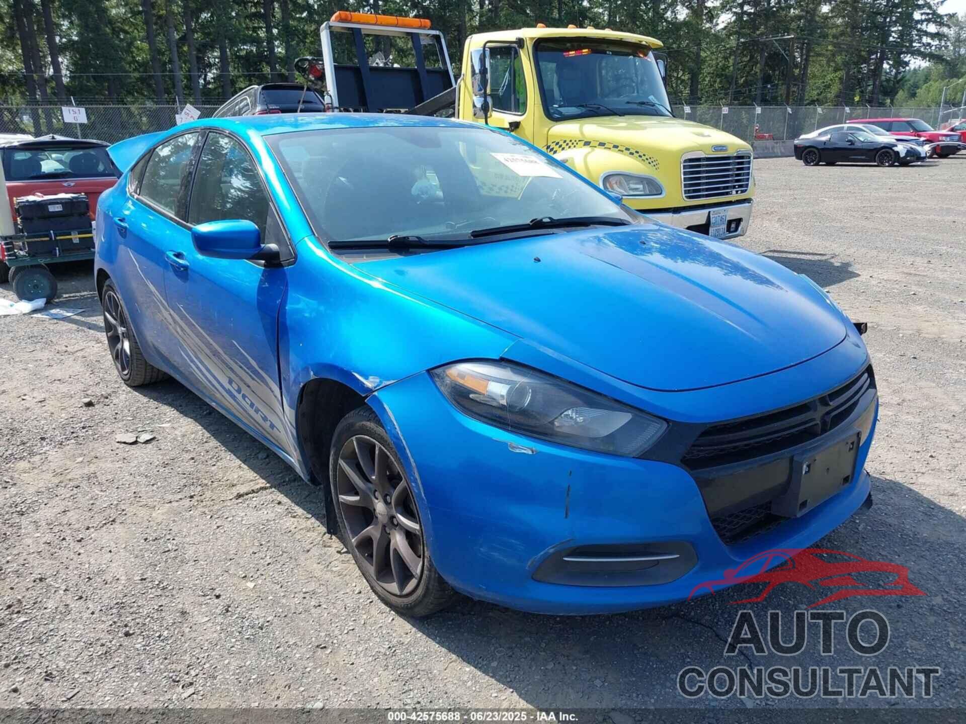 DODGE DART 2016 - 1C3CDFAA5GD606476