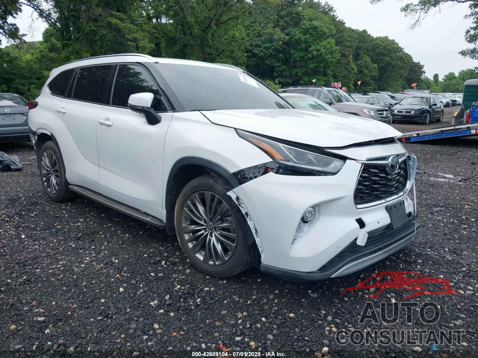 TOYOTA HIGHLANDER 2022 - 5TDFZRBH0NS202686