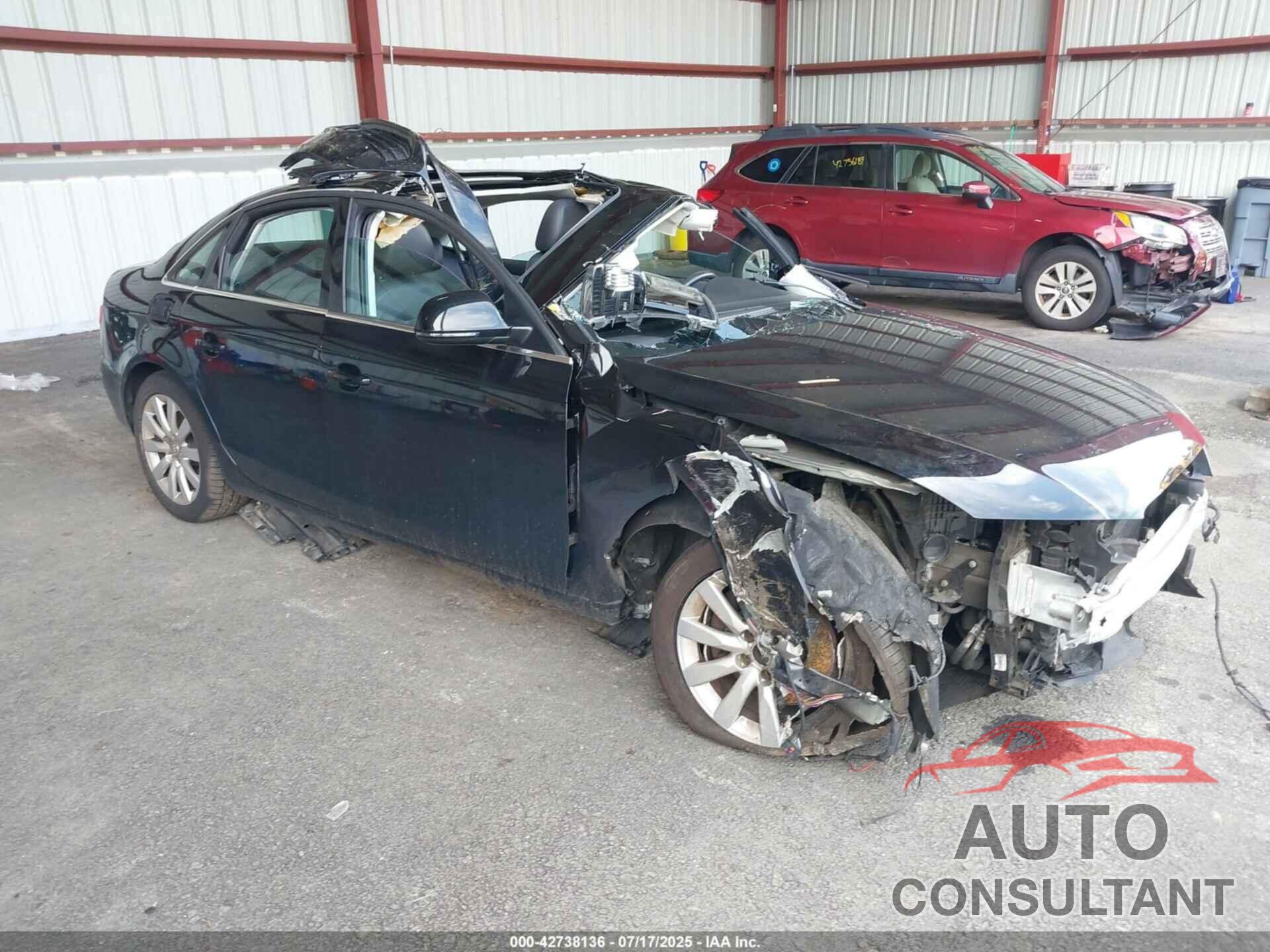 AUDI A4 2009 - WAULK78K19N007820