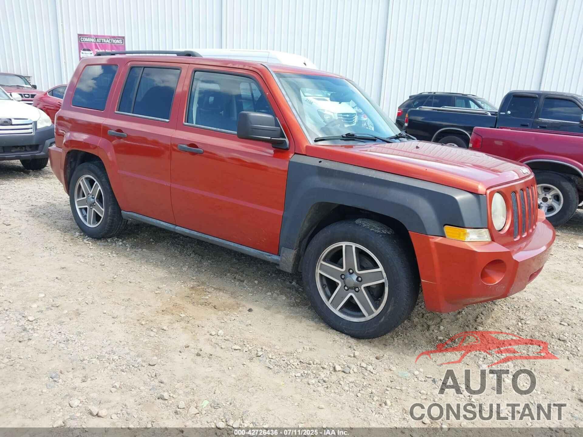 JEEP PATRIOT 2009 - 1J4FT28B39D160232