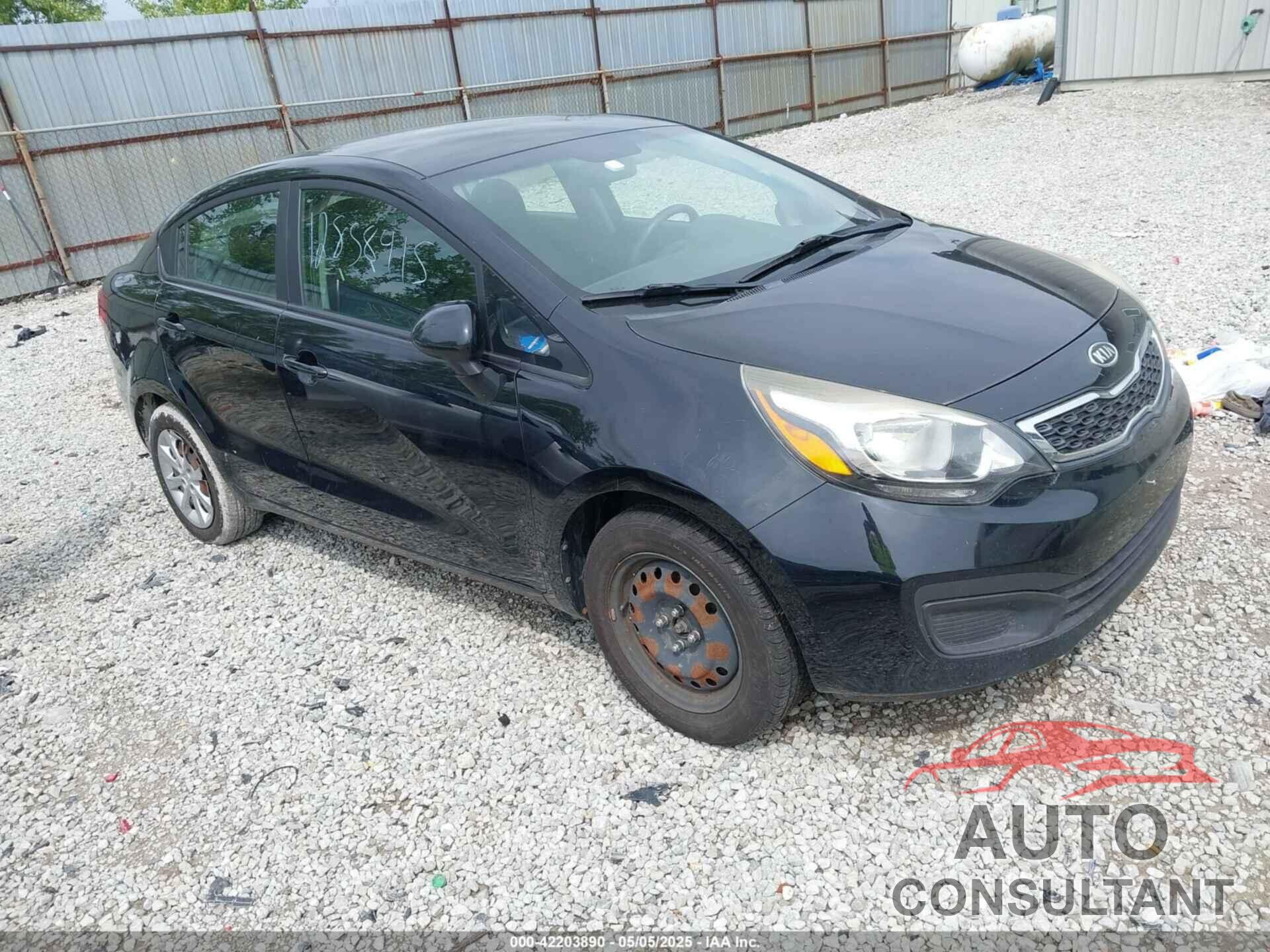 KIA RIO 2013 - KNADN4A31D6115175