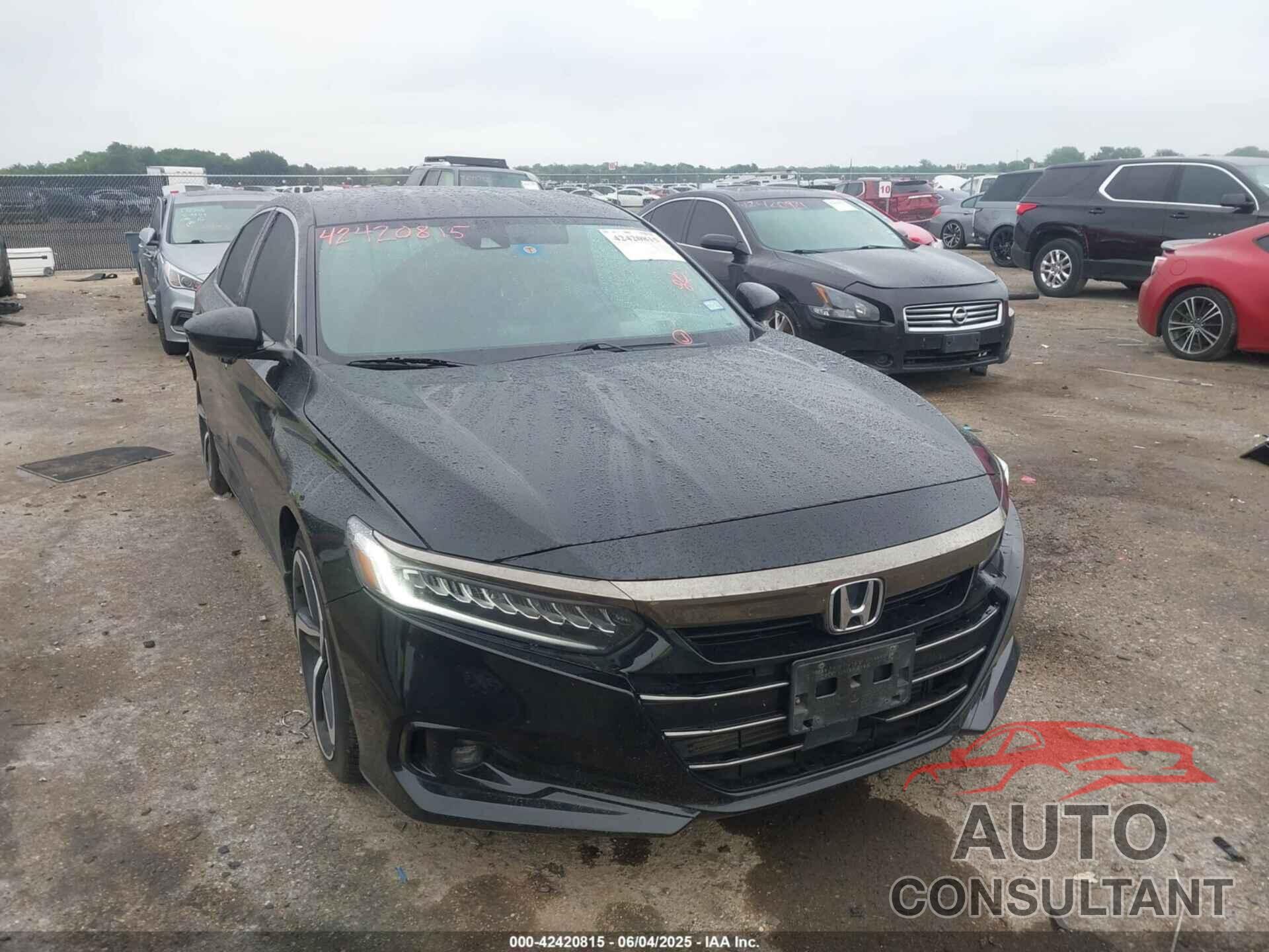 HONDA ACCORD 2022 - 1HGCV1F31NA085004