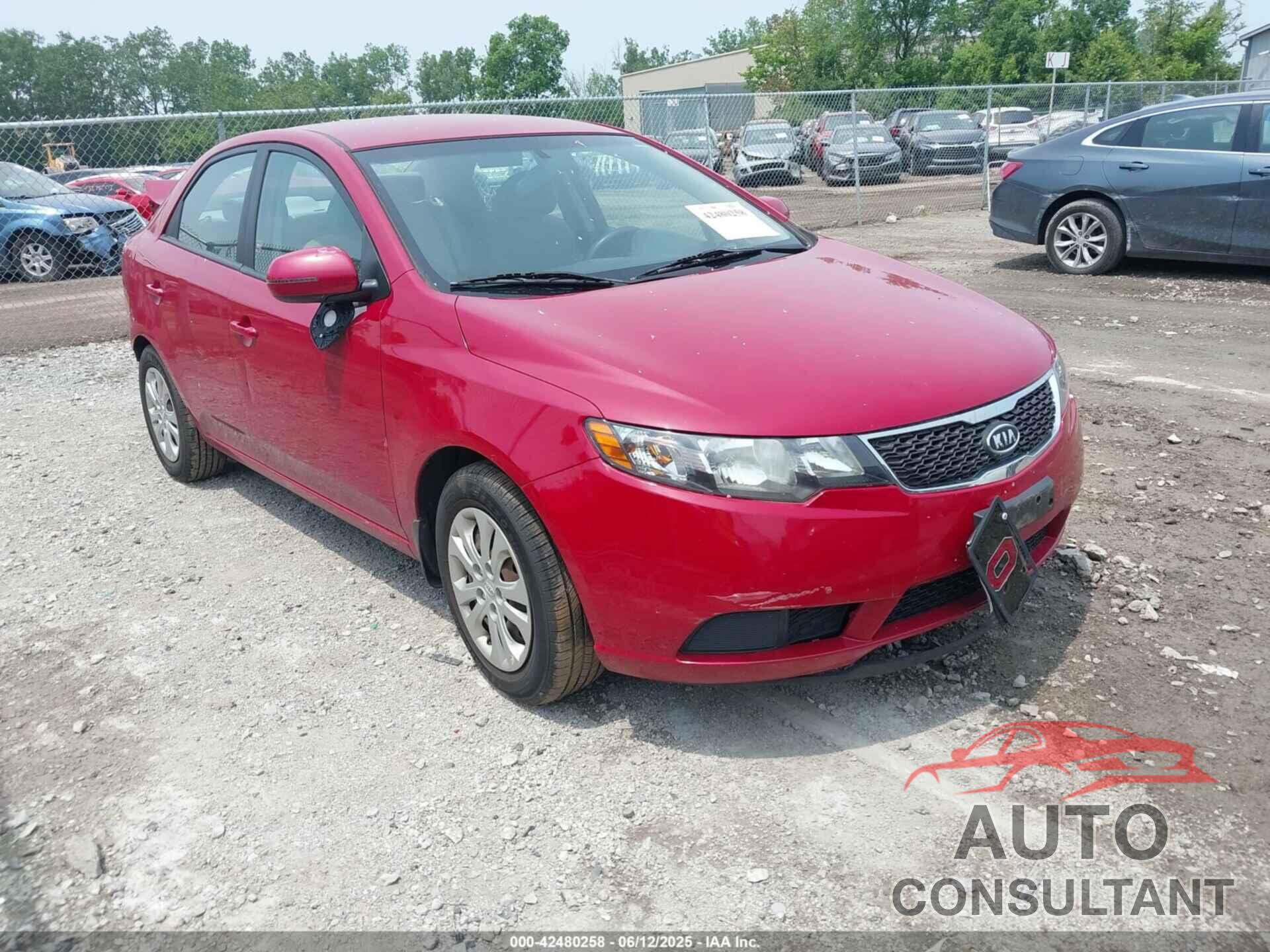 KIA FORTE 2013 - KNAFU4A2XD5715136