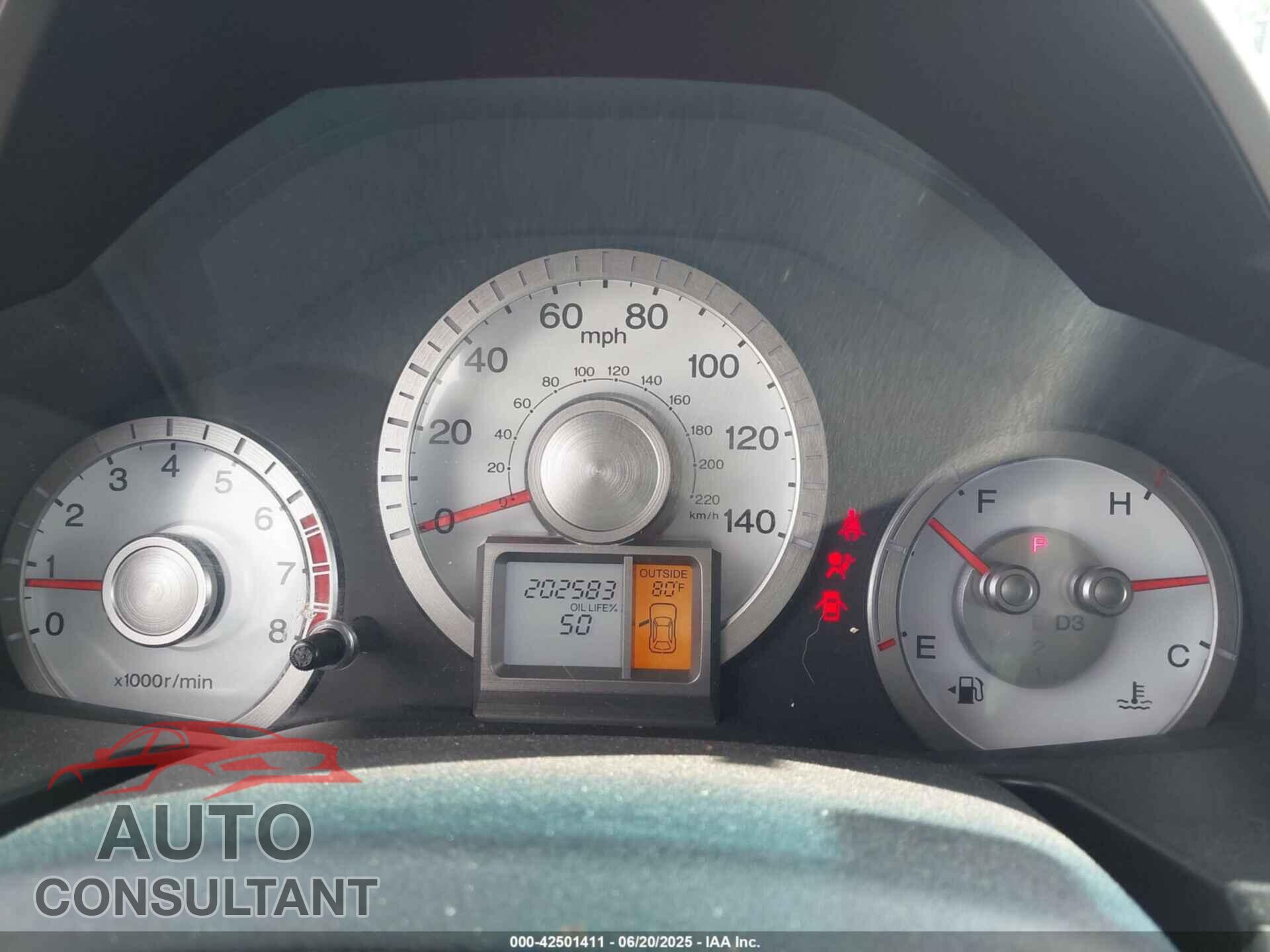 HONDA PILOT 2011 - 5FNYF4H48BB064467
