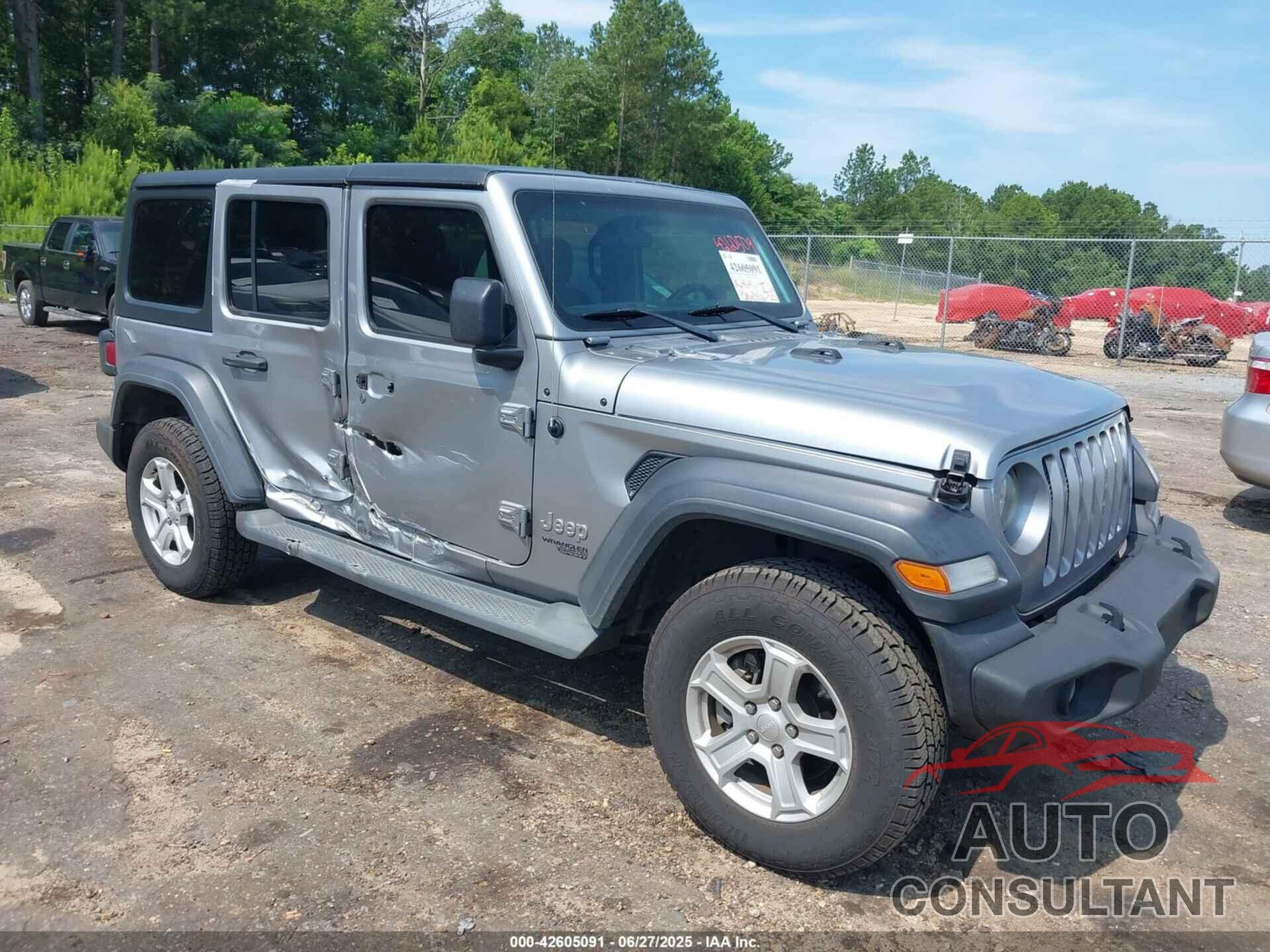 JEEP WRANGLER UNLIMITED 2019 - 1C4HJXDN9KW567001