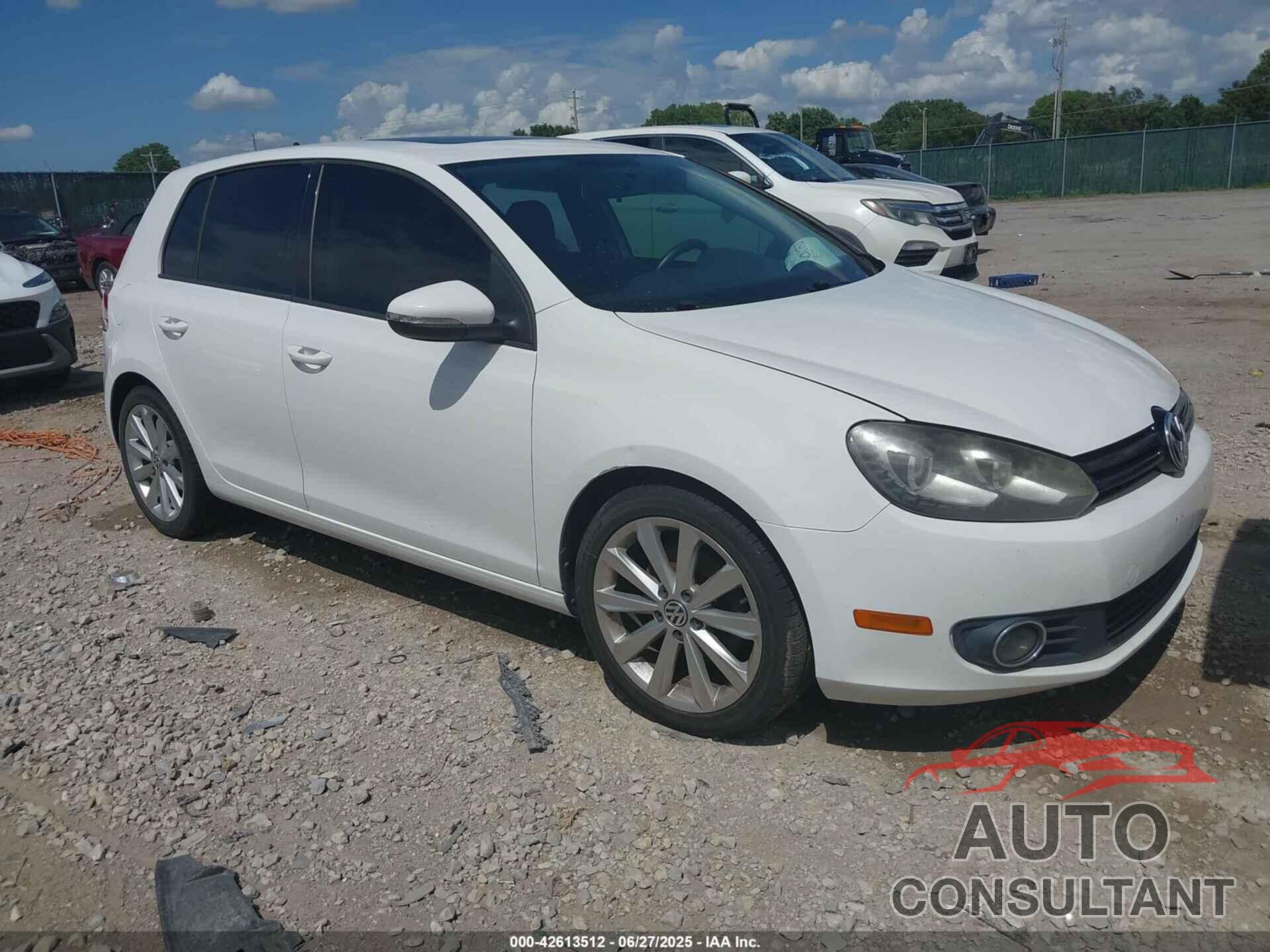 VOLKSWAGEN GOLF 2013 - WVWNM7AJXDW050188