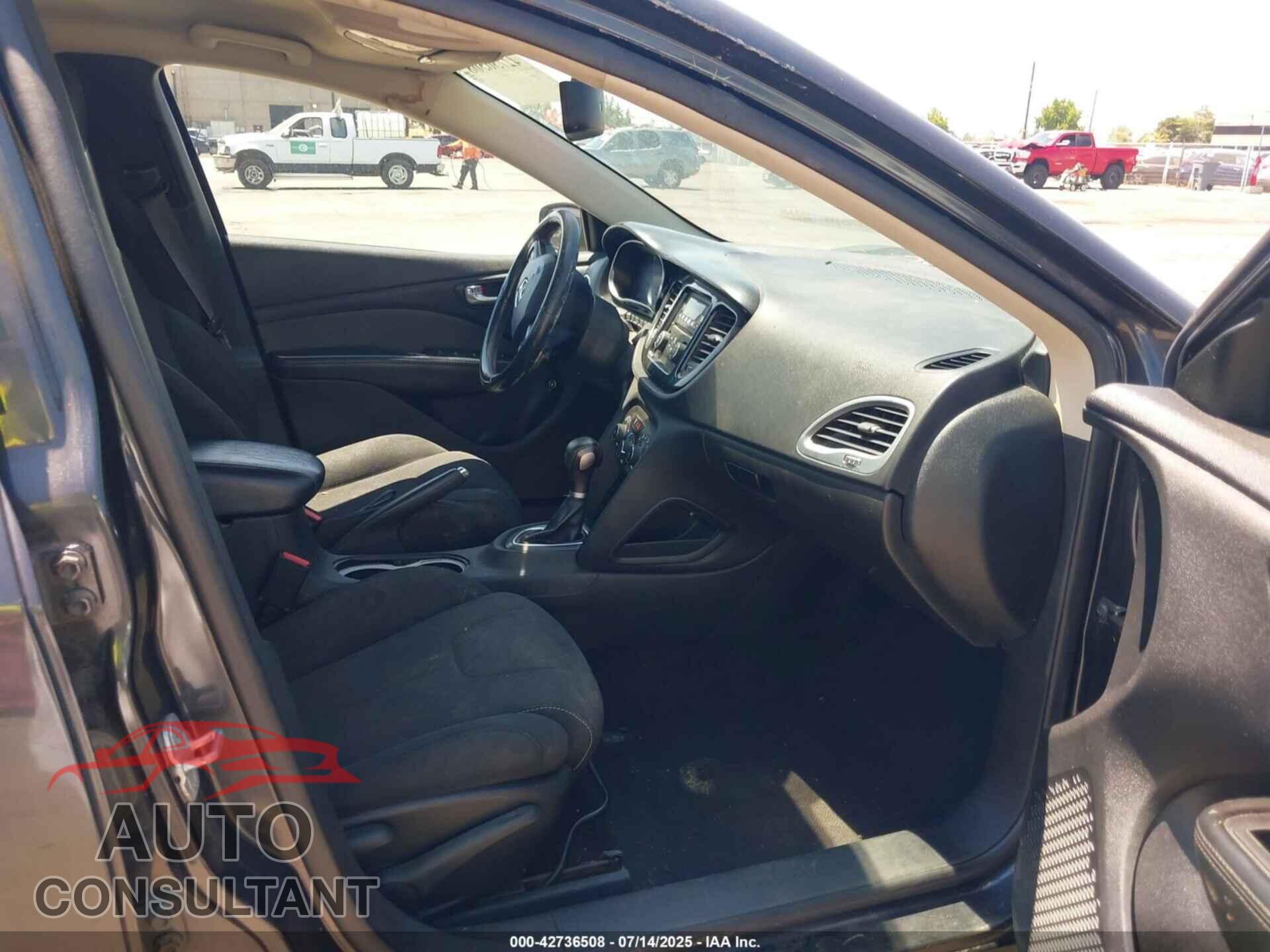 DODGE DART 2013 - 1C3CDFBA6DD309372
