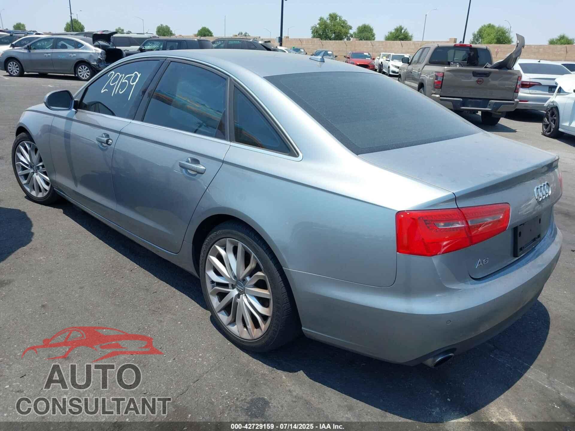 AUDI A6 2013 - WAUDFAFC4DN018286