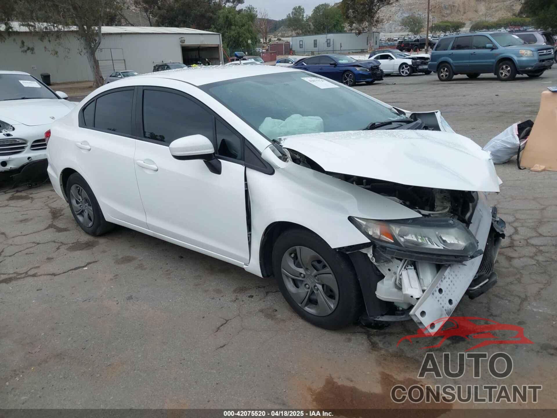 HONDA CIVIC 2014 - 19XFB2F52EE213114