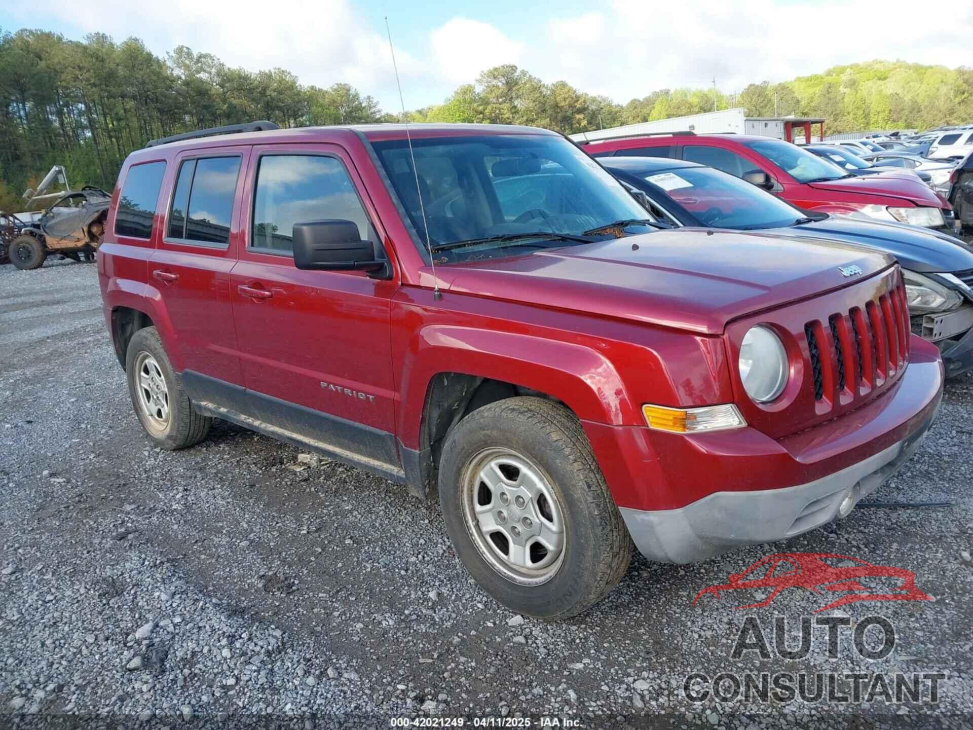 JEEP PATRIOT 2013 - 1C4NJPBA4DD235162