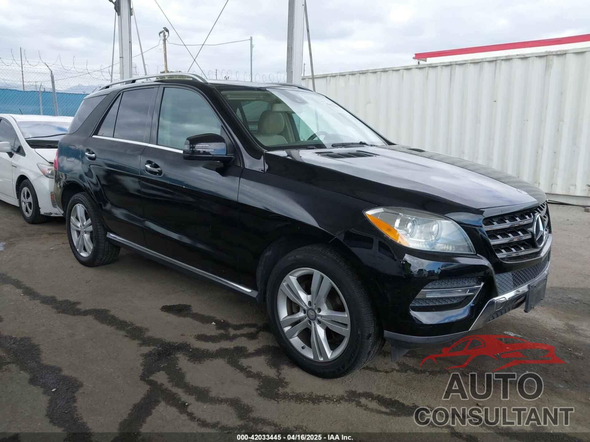 MERCEDES-BENZ ML 350 2014 - 4JGDA5JB7EA268701
