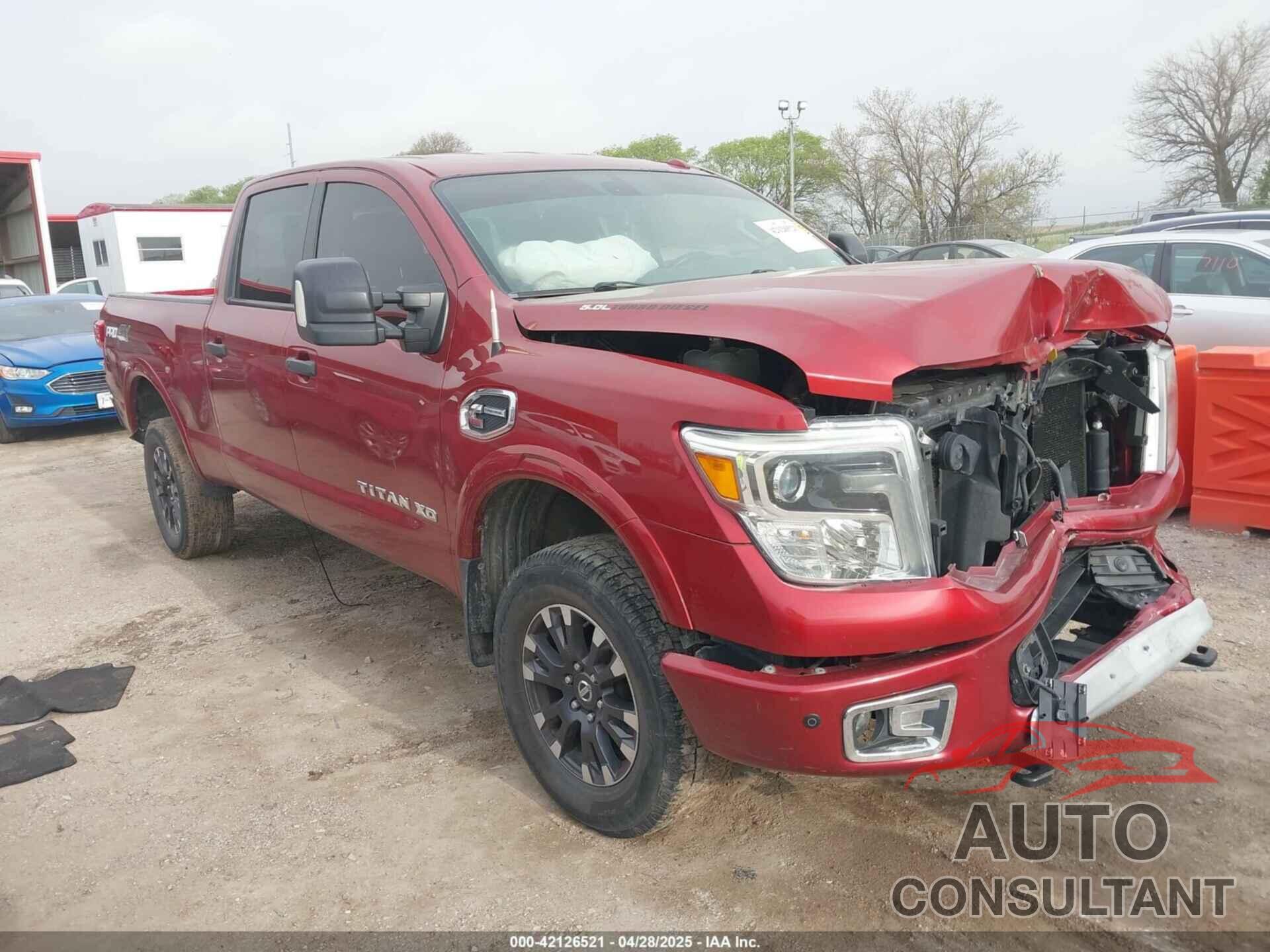 NISSAN TITAN XD 2016 - 1N6BA1F41GN505495