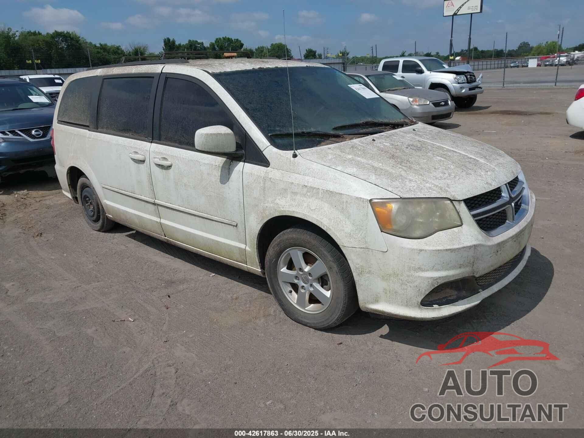 DODGE GRAND CARAVAN 2012 - 2C4RDGCG8CR248102