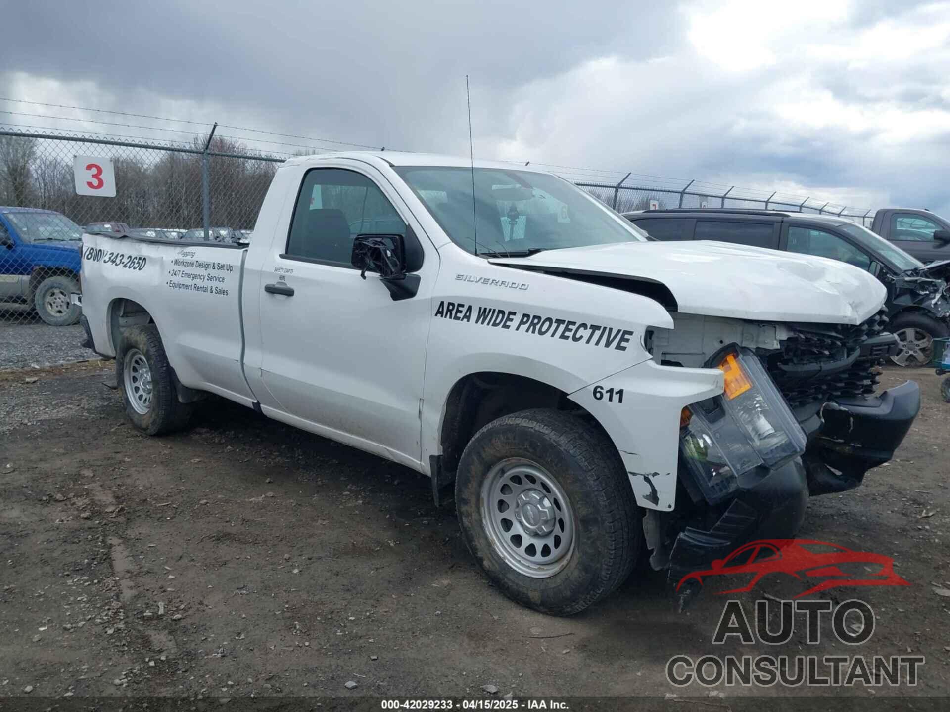 CHEVROLET SILVERADO 1500 2021 - 3GCNWAEH5MG369642