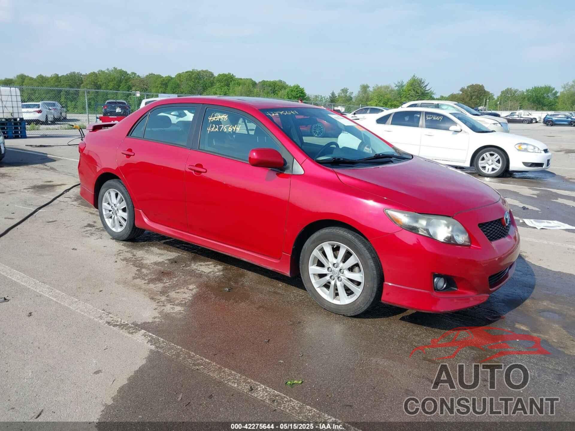 TOYOTA COROLLA 2010 - 2T1BU4EEXAC324489