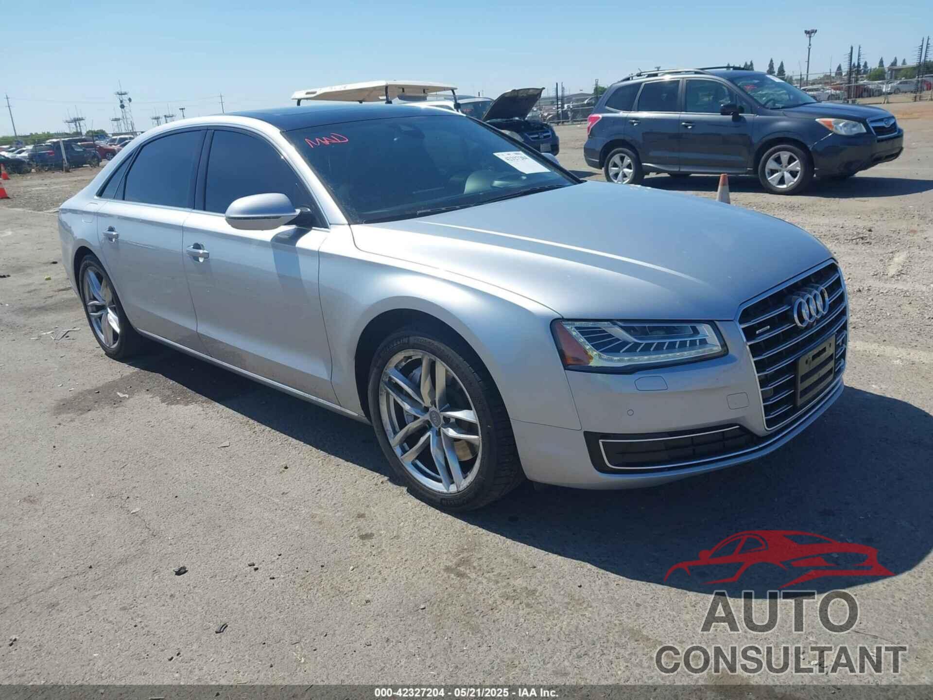 AUDI A8 L 2015 - WAU3GAFD6FN033635