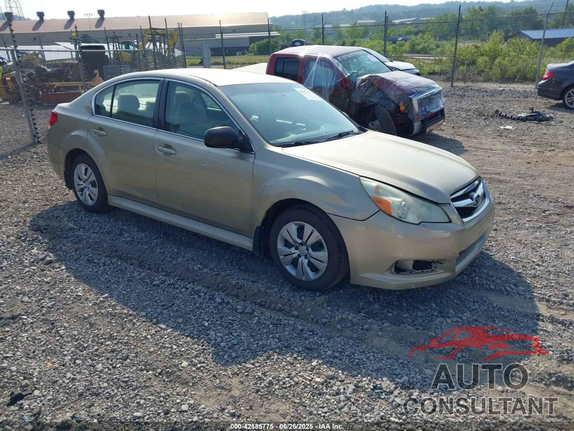 SUBARU LEGACY 2010 - 4S3BMCA66A3218297