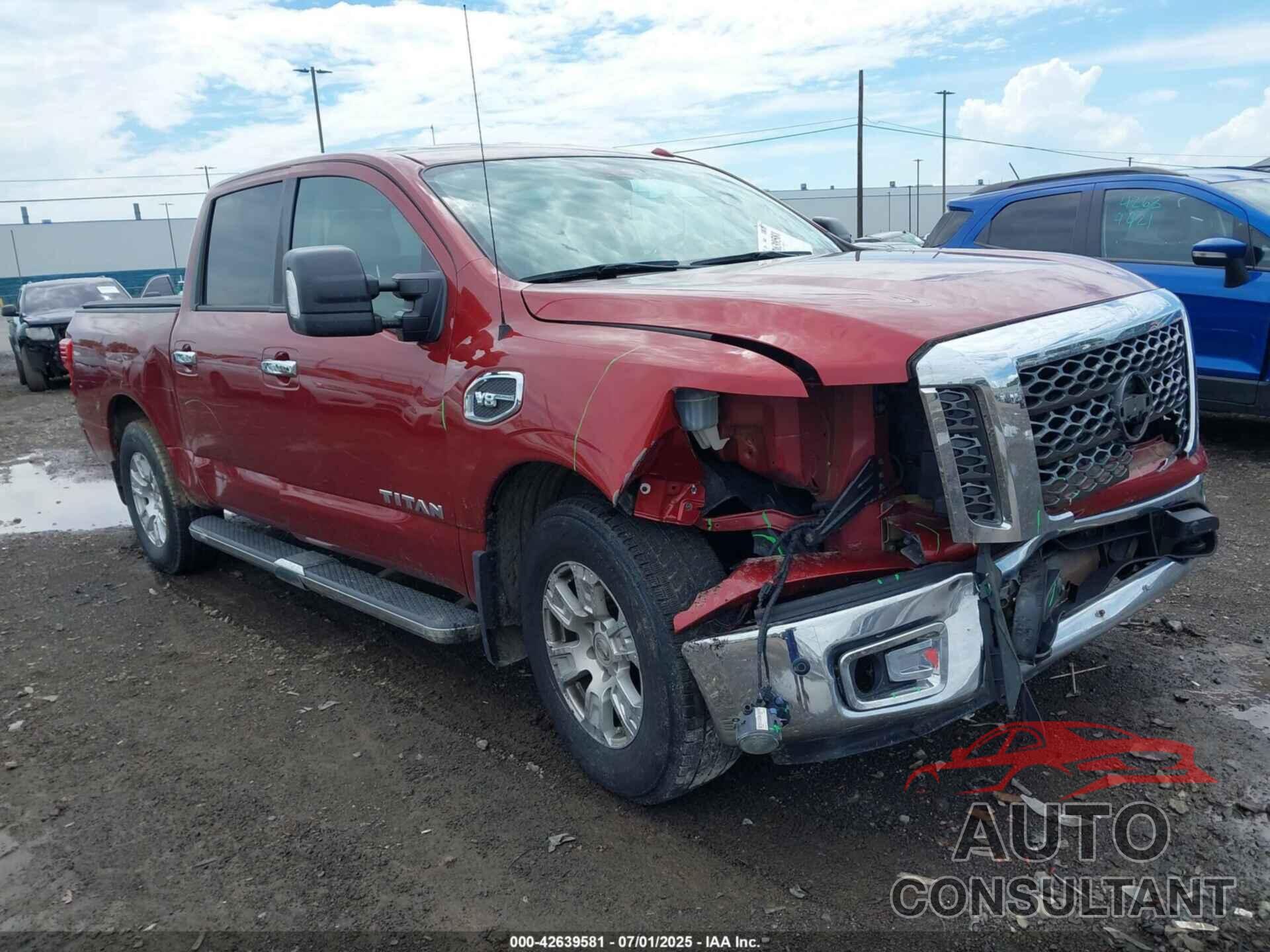 NISSAN TITAN 2017 - 1N6AA1E66HN563991