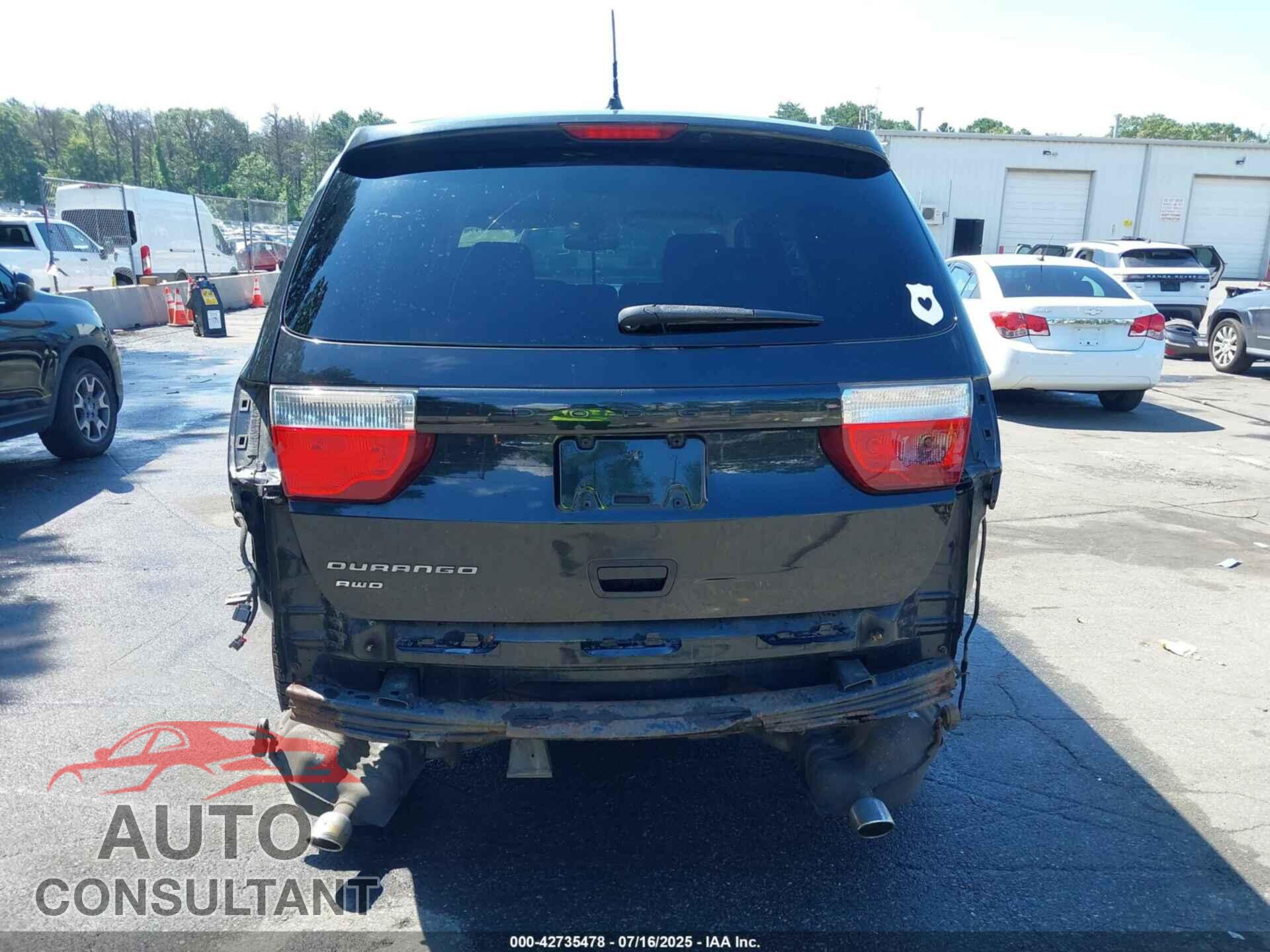 DODGE DURANGO 2013 - 1C4RDJAG8DC575352