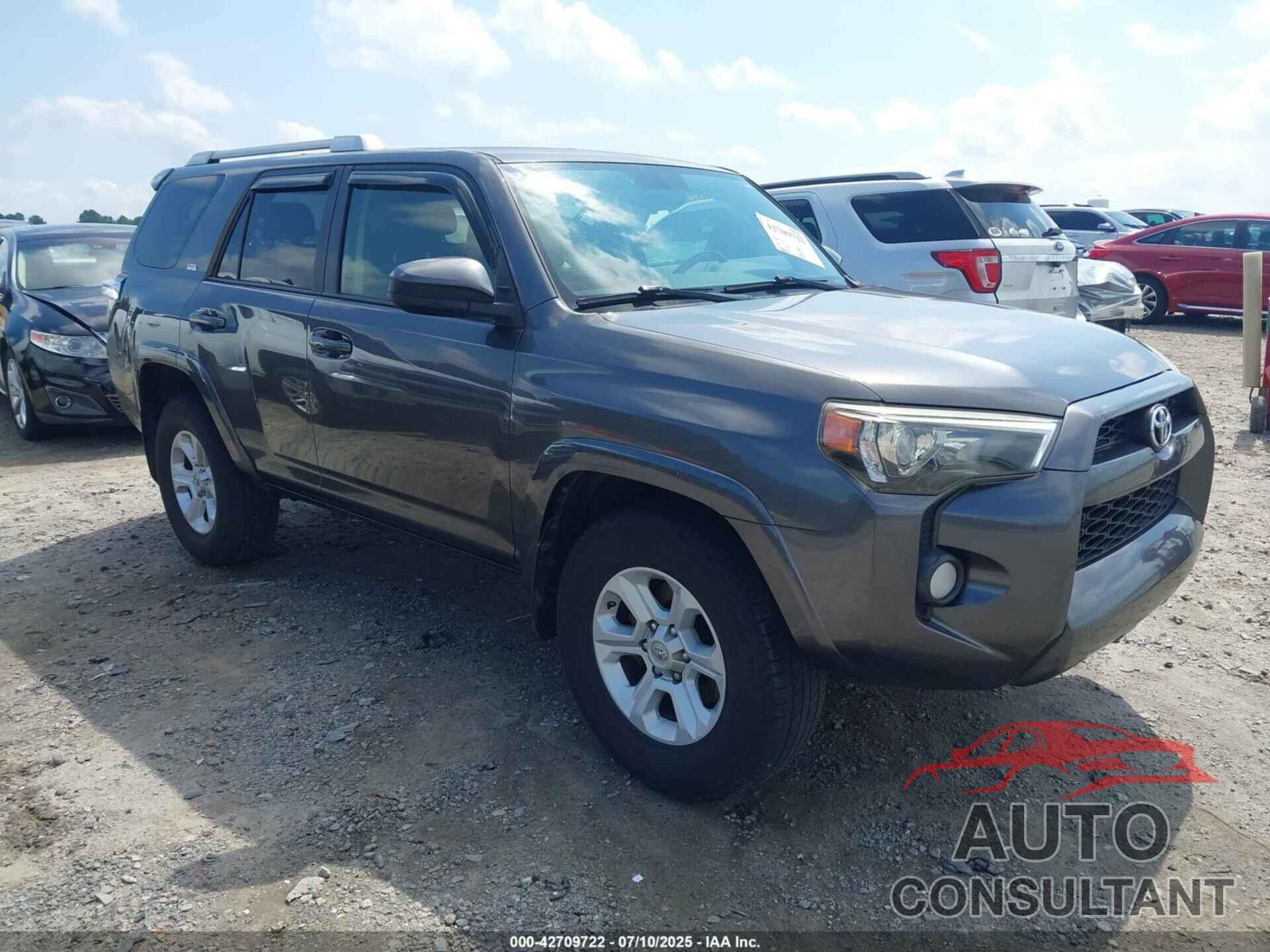 TOYOTA 4RUNNER 2016 - JTEZU5JR4G5122939