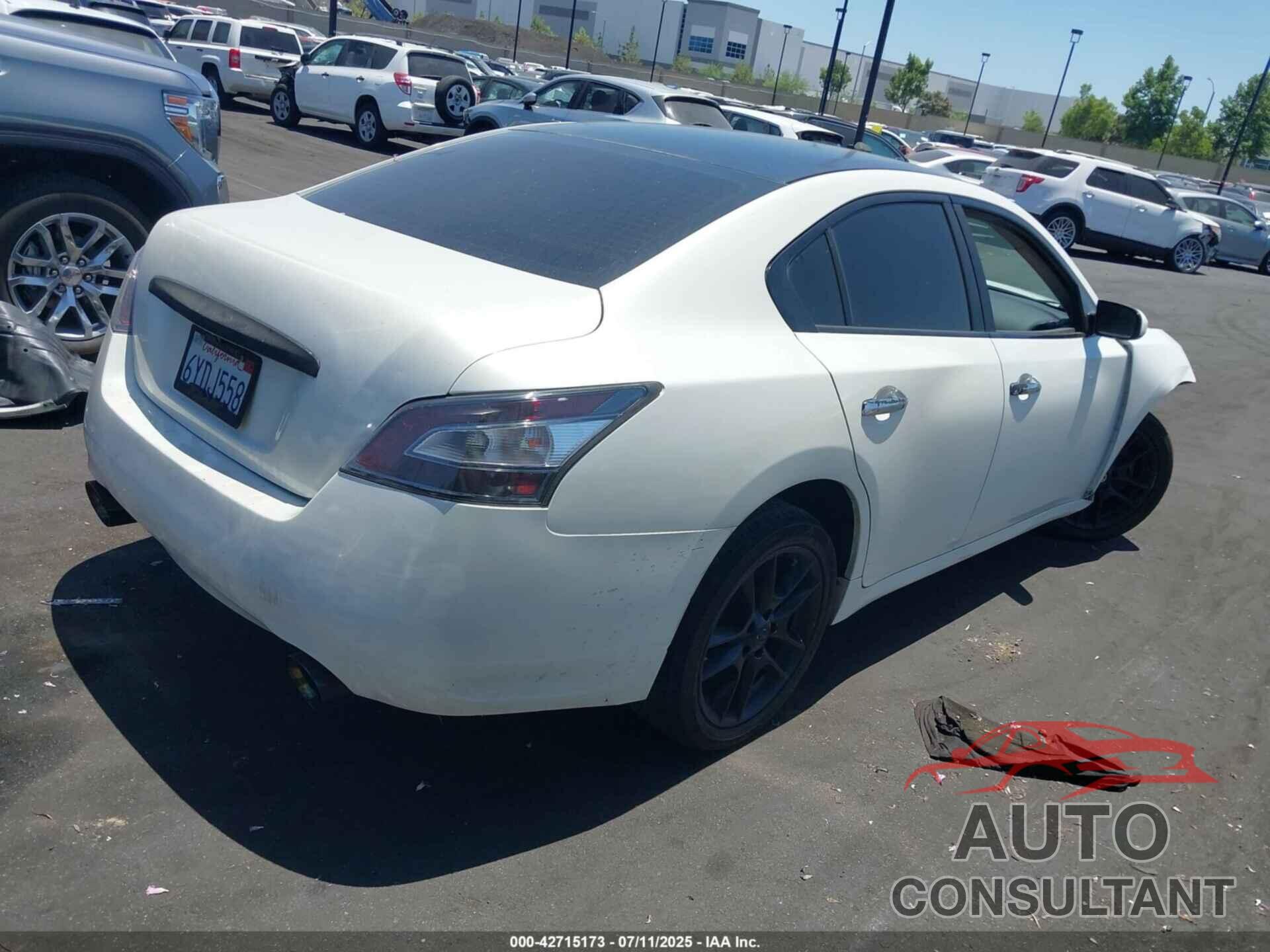 NISSAN MAXIMA 2013 - 1N4AA5AP1DC835884