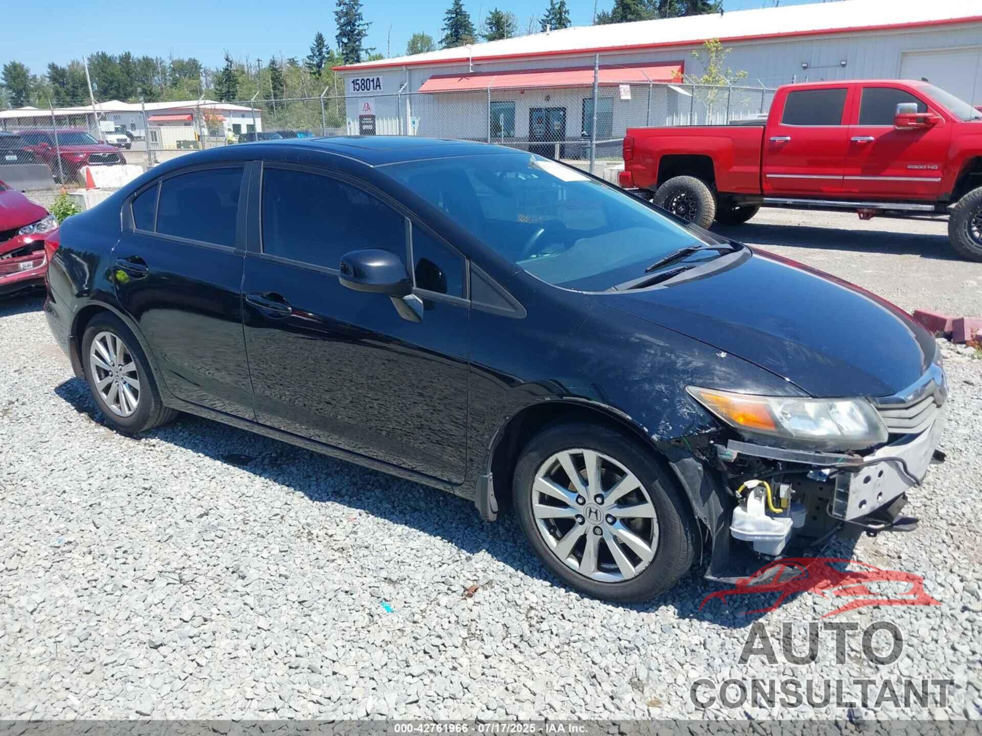 HONDA CIVIC 2012 - 19XFB2F85CE330483