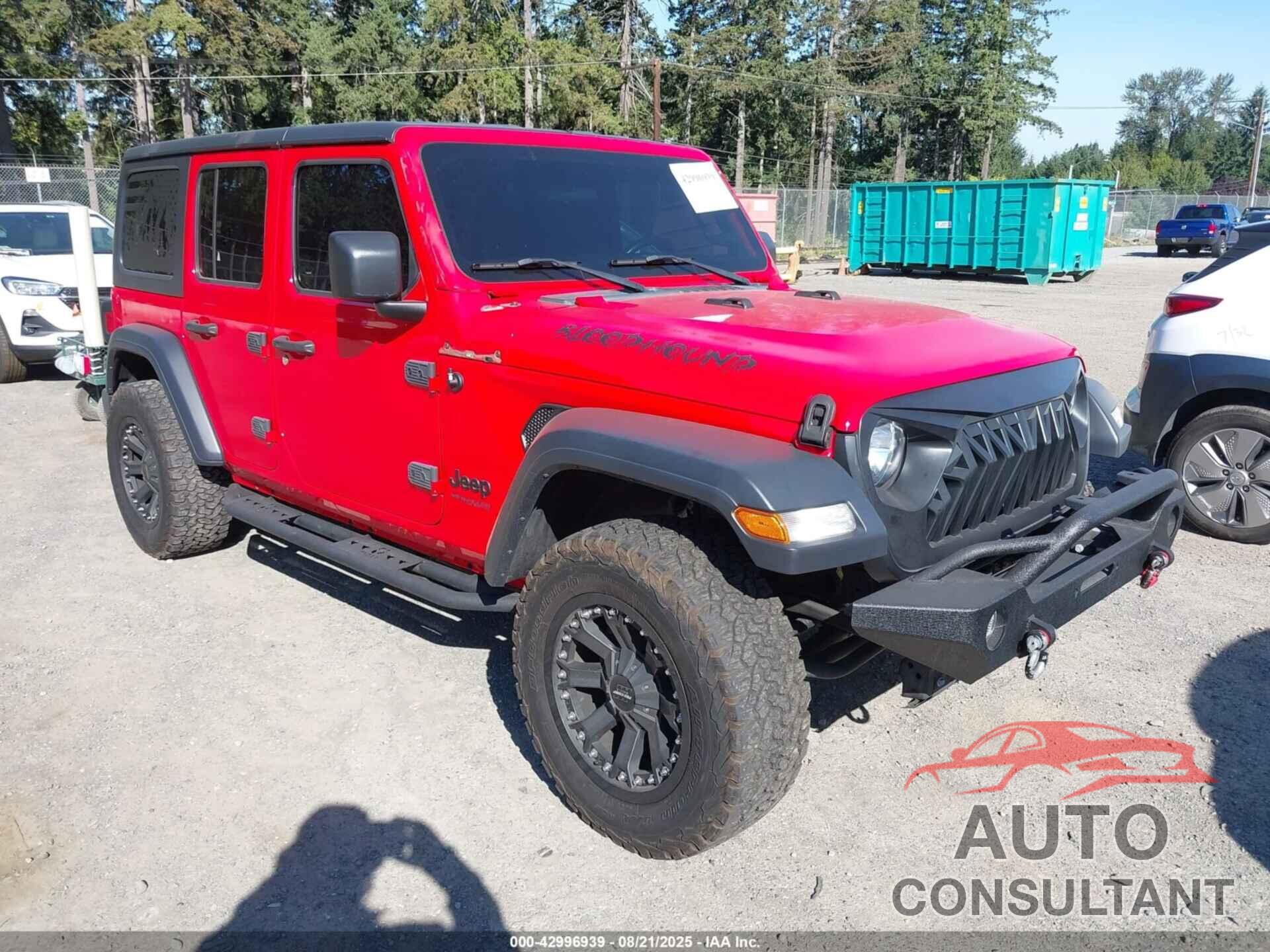 JEEP WRANGLER UNLIMITED 2019 - 1C4HJXDG1KW632621