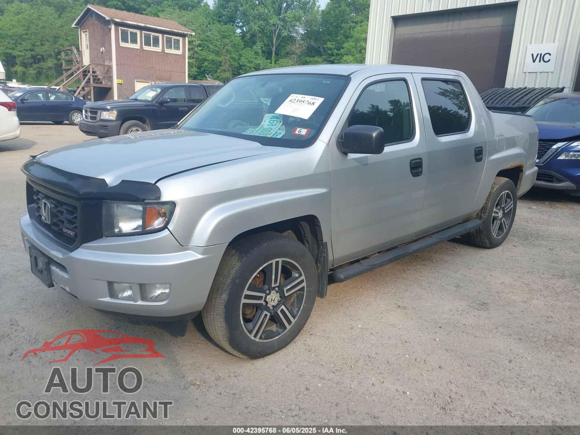 HONDA RIDGELINE 2013 - 5FPYK1F75DB015258