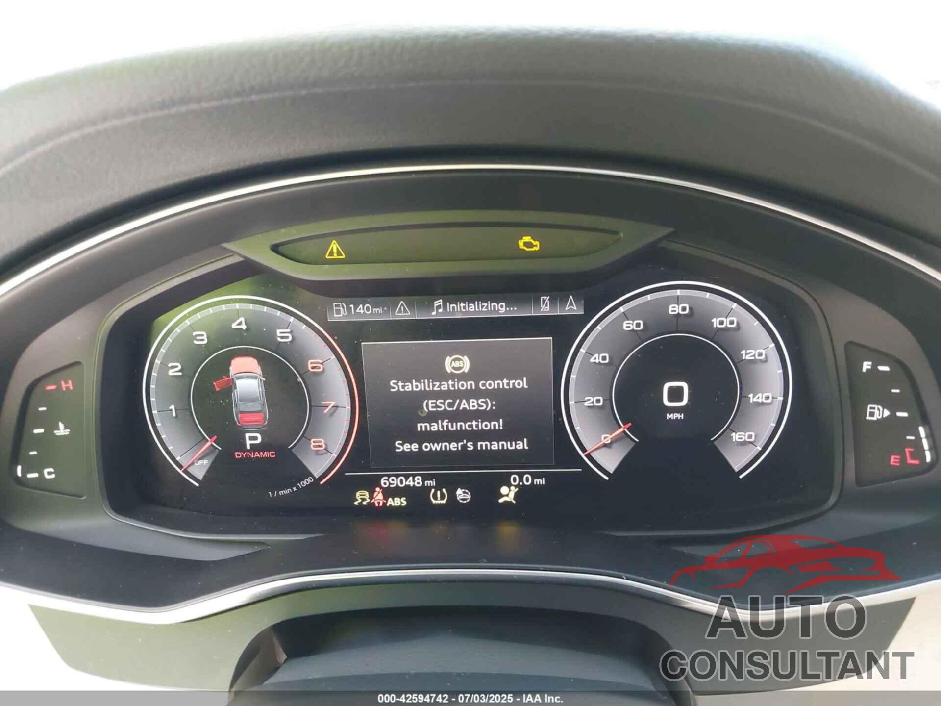 AUDI A6 2019 - WAUL2AF21KN053329