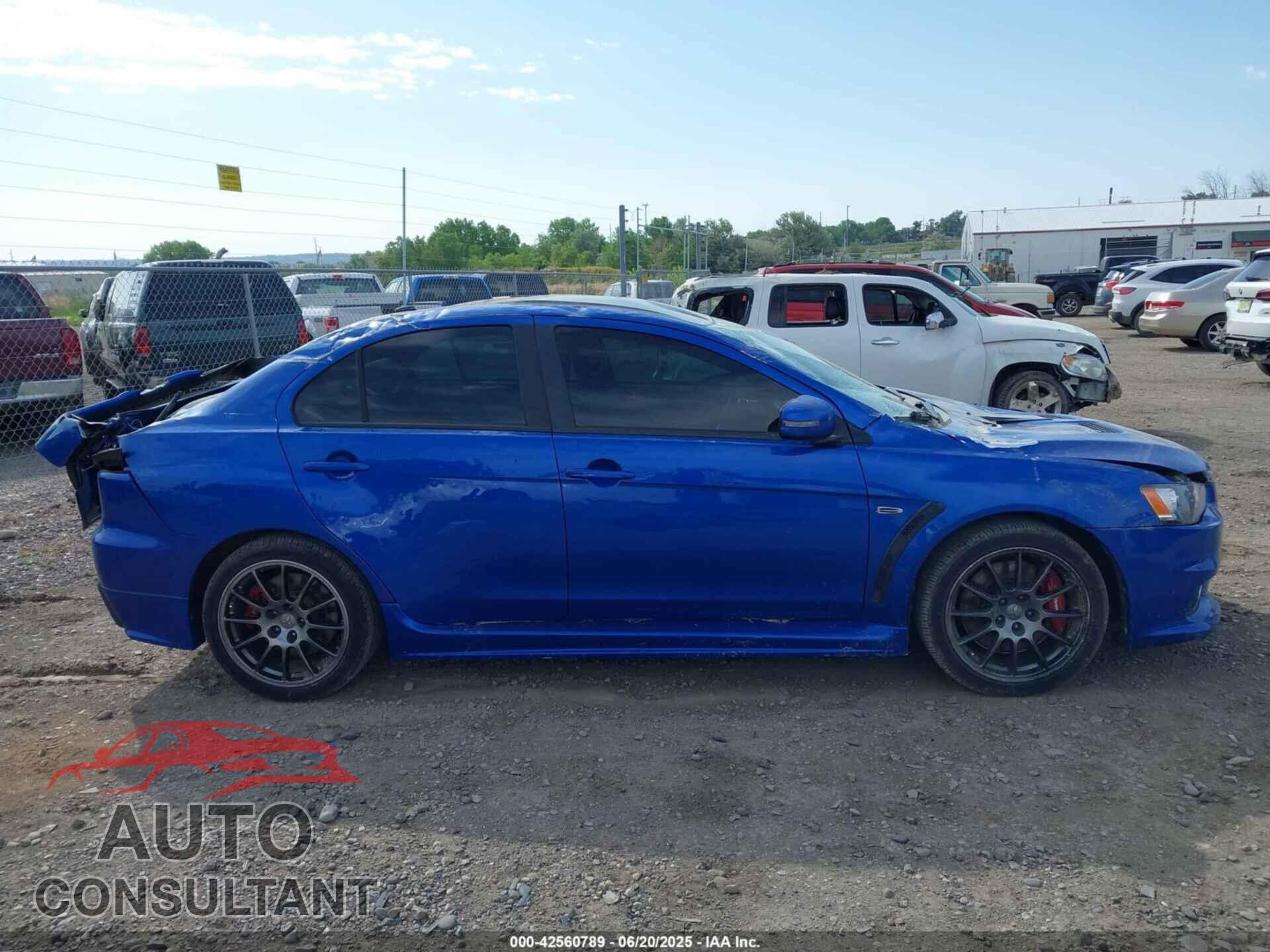MITSUBISHI LANCER EVOLUTION 2015 - JA32W7FVXFU028861