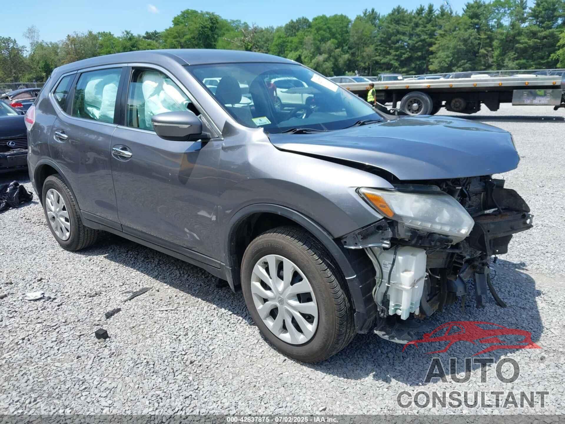 NISSAN ROGUE 2015 - KNMAT2MV7FP564886