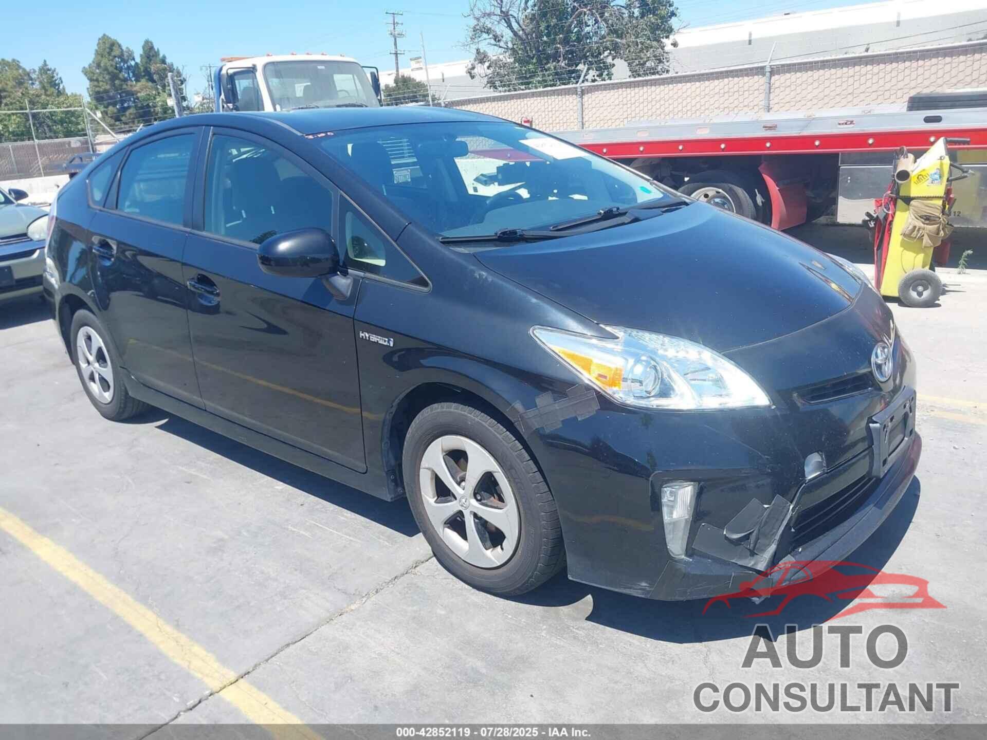 TOYOTA PRIUS 2012 - JTDKN3DU6C5464491